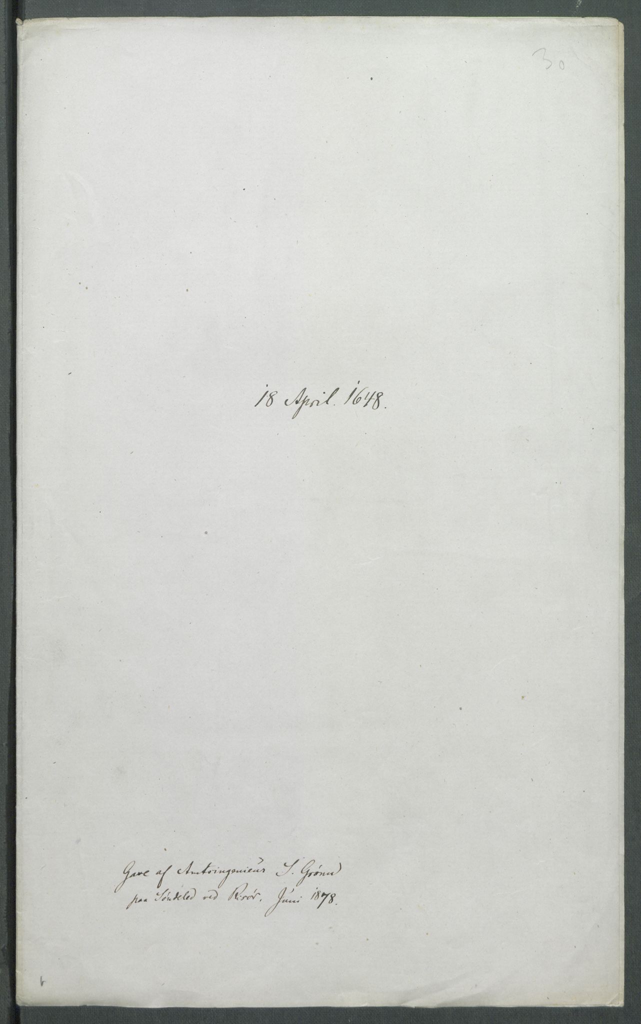 Riksarkivets diplomsamling, AV/RA-EA-5965/F02/L0161: Dokumenter, 1648, p. 49