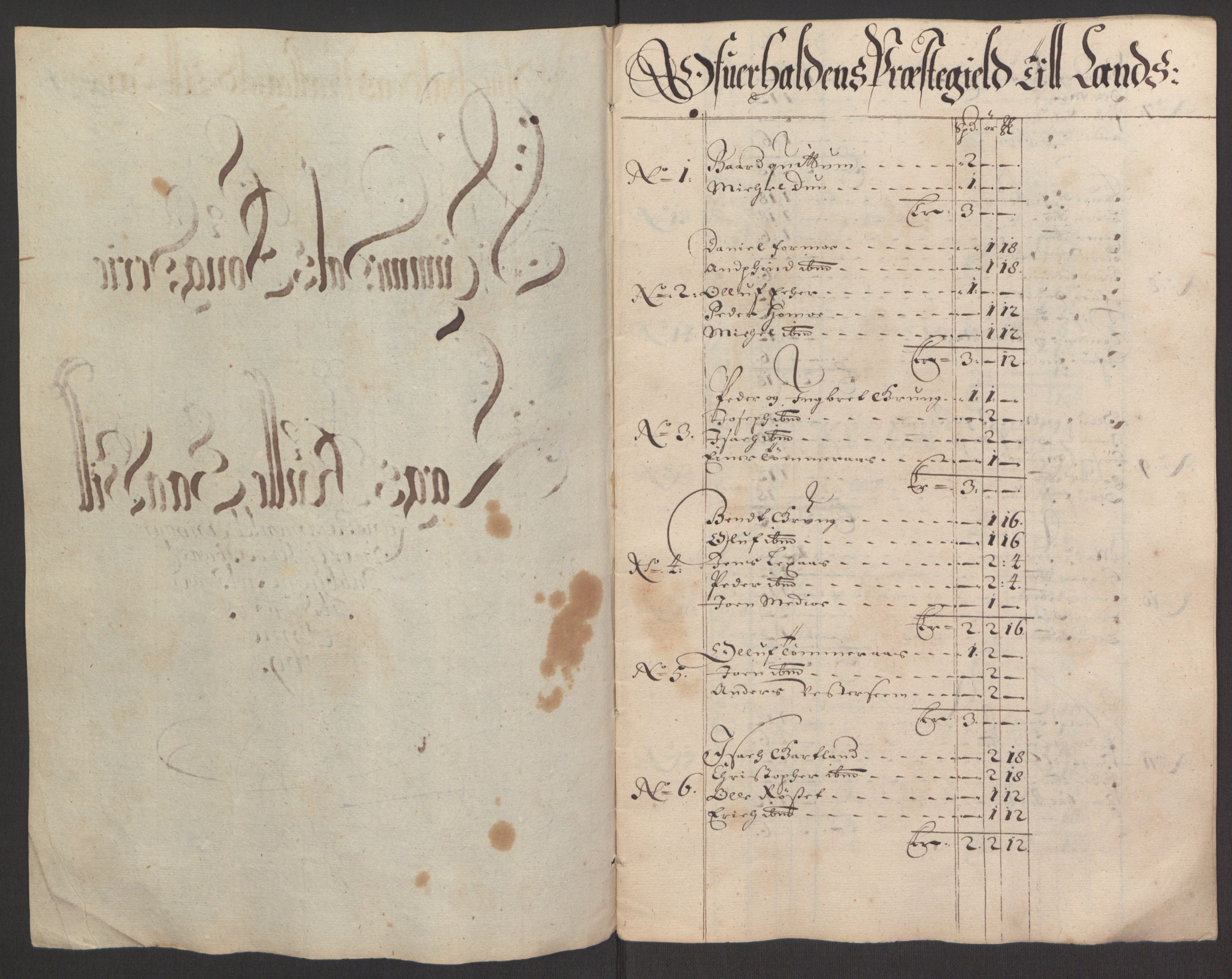 Rentekammeret inntil 1814, Reviderte regnskaper, Fogderegnskap, RA/EA-4092/R64/L4424: Fogderegnskap Namdal, 1692-1695, p. 261
