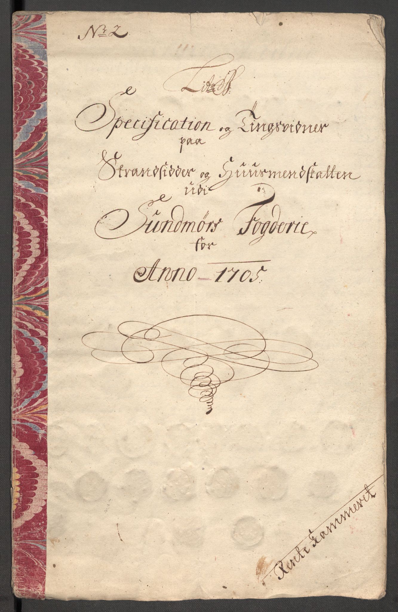 Rentekammeret inntil 1814, Reviderte regnskaper, Fogderegnskap, RA/EA-4092/R54/L3560: Fogderegnskap Sunnmøre, 1704-1705, p. 300