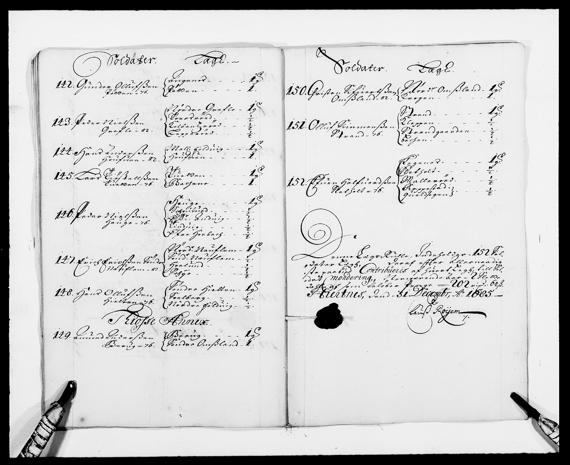Rentekammeret inntil 1814, Reviderte regnskaper, Fogderegnskap, AV/RA-EA-4092/R33/L1970: Fogderegnskap Larvik grevskap, 1675-1687, p. 84