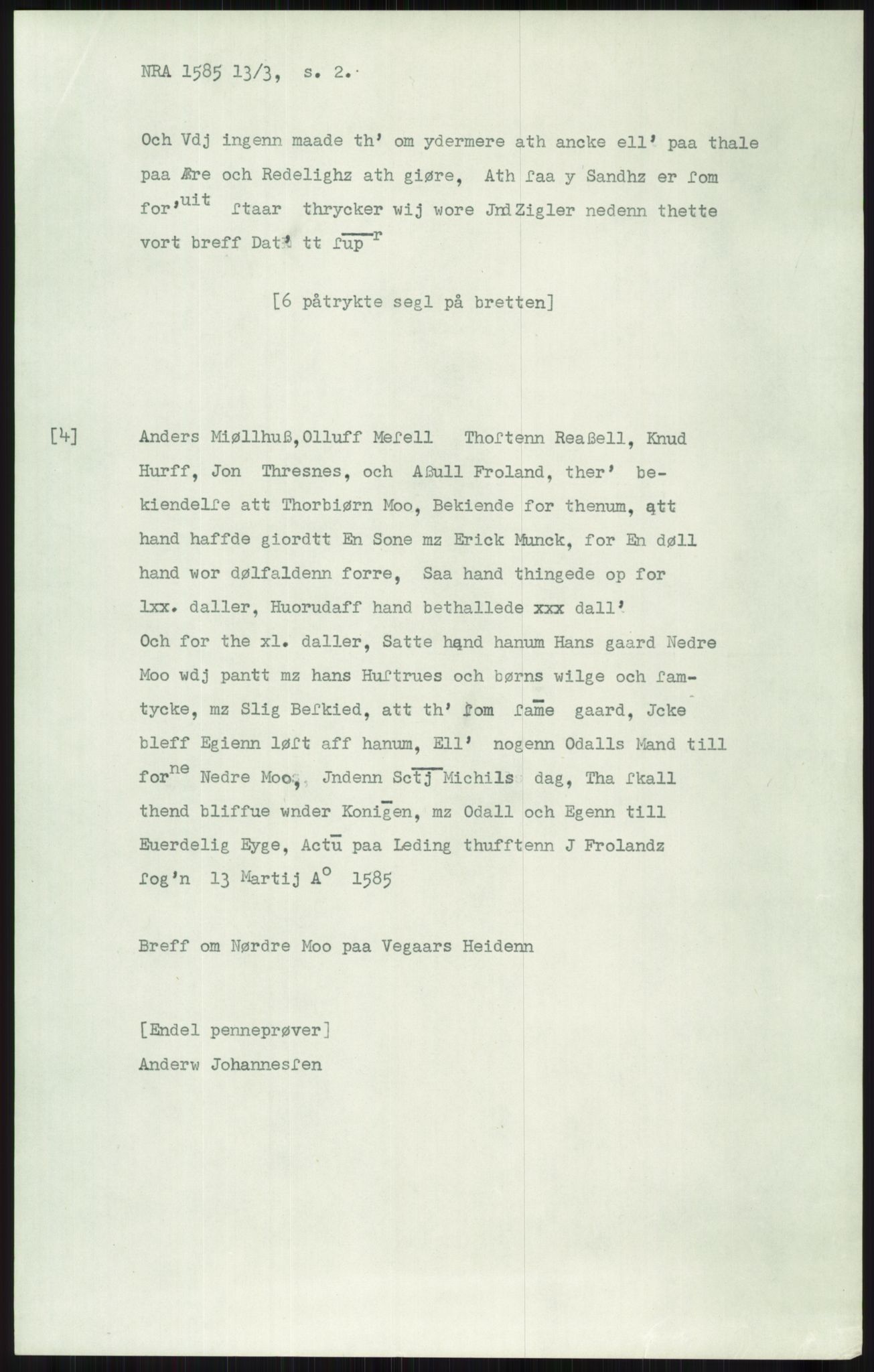 Samlinger til kildeutgivelse, Diplomavskriftsamlingen, AV/RA-EA-4053/H/Ha, p. 1623