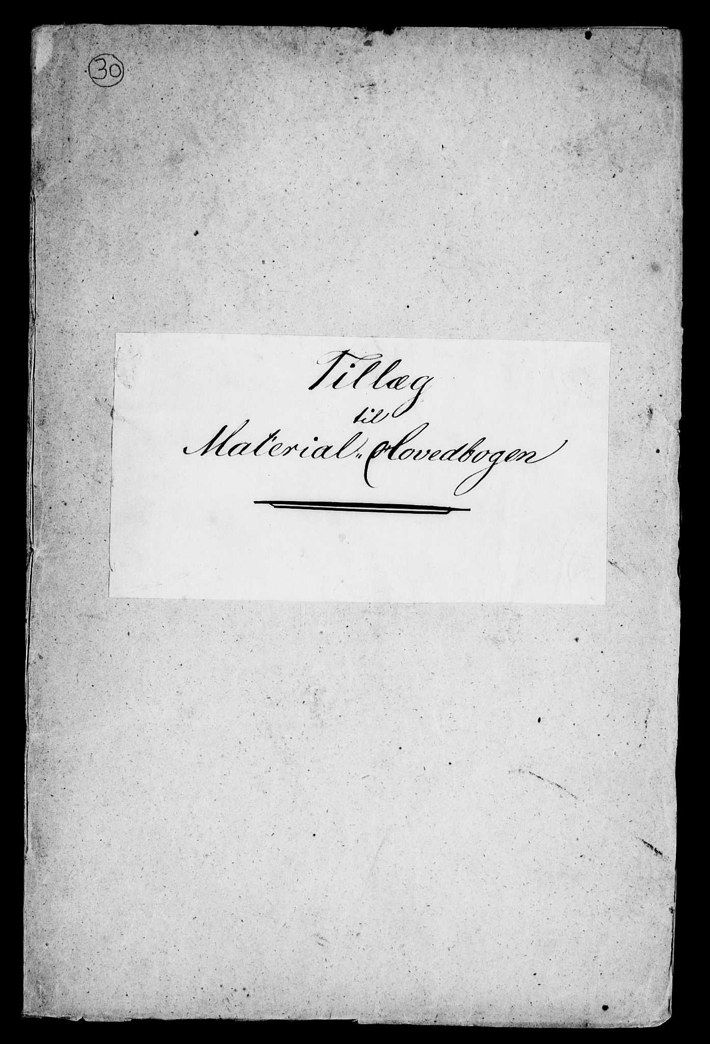 Modums Blaafarveværk, RA/PA-0157/G/Gd/Gdb/L0193: Tillæg til Material-Hovedbog, 1849, p. 2