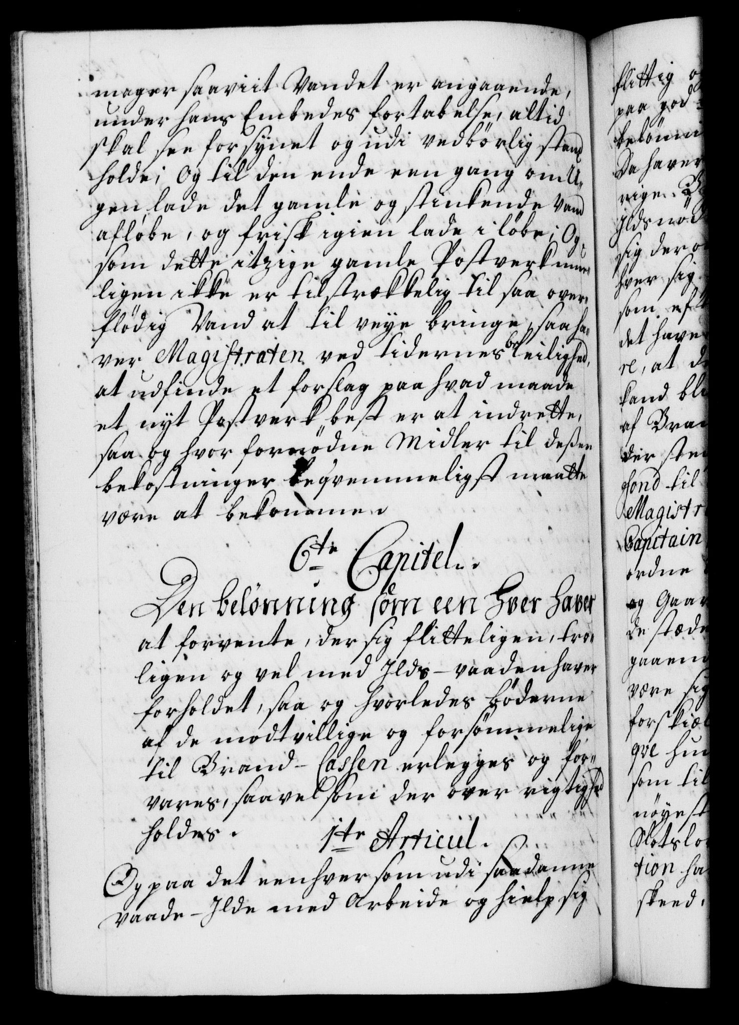 Danske Kanselli 1572-1799, AV/RA-EA-3023/F/Fc/Fca/Fcaa/L0021: Norske registre, 1712-1715, p. 243b