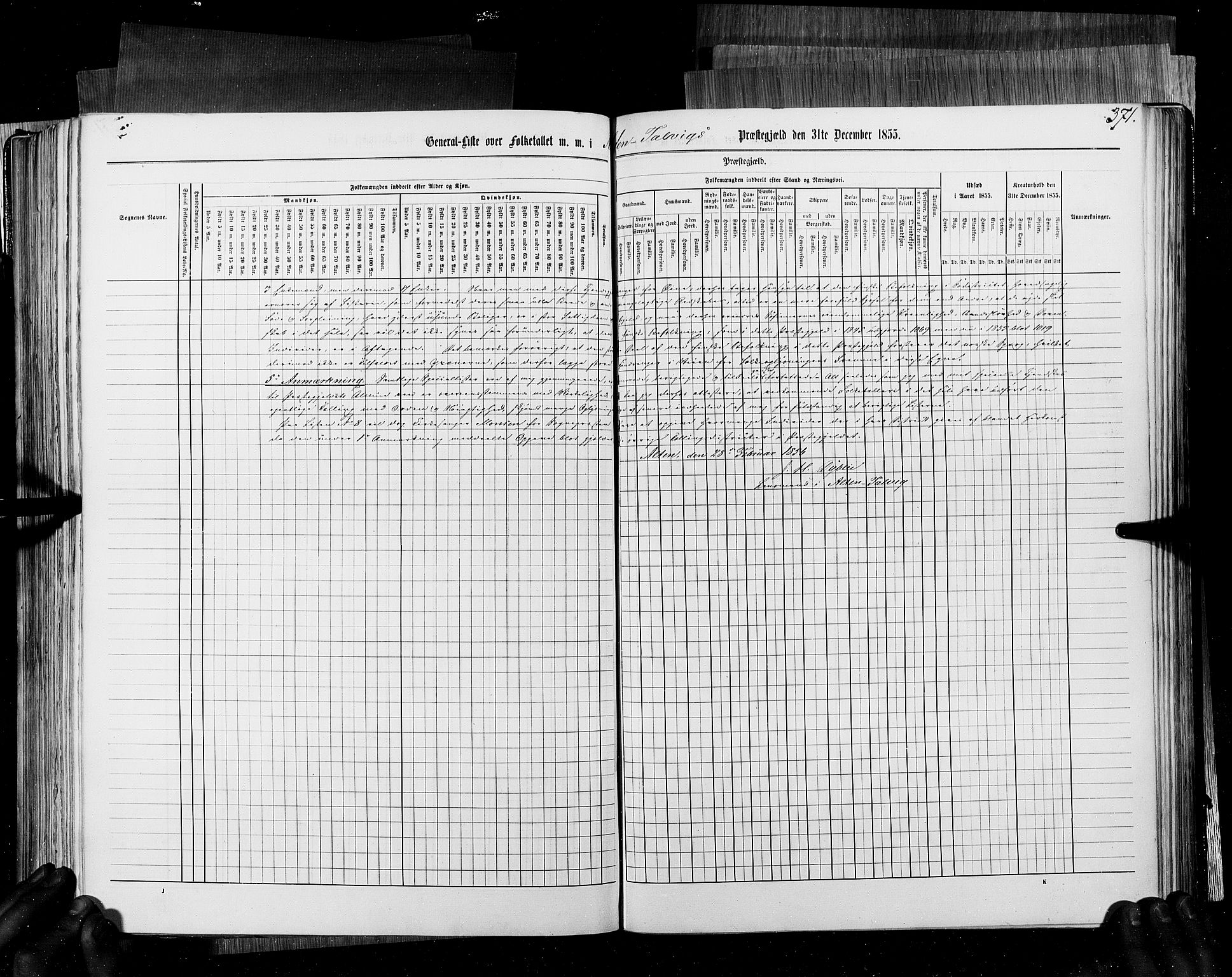 RA, Census 1855, vol. 6B: Nordland amt og Finnmarken amt, 1855, p. 371