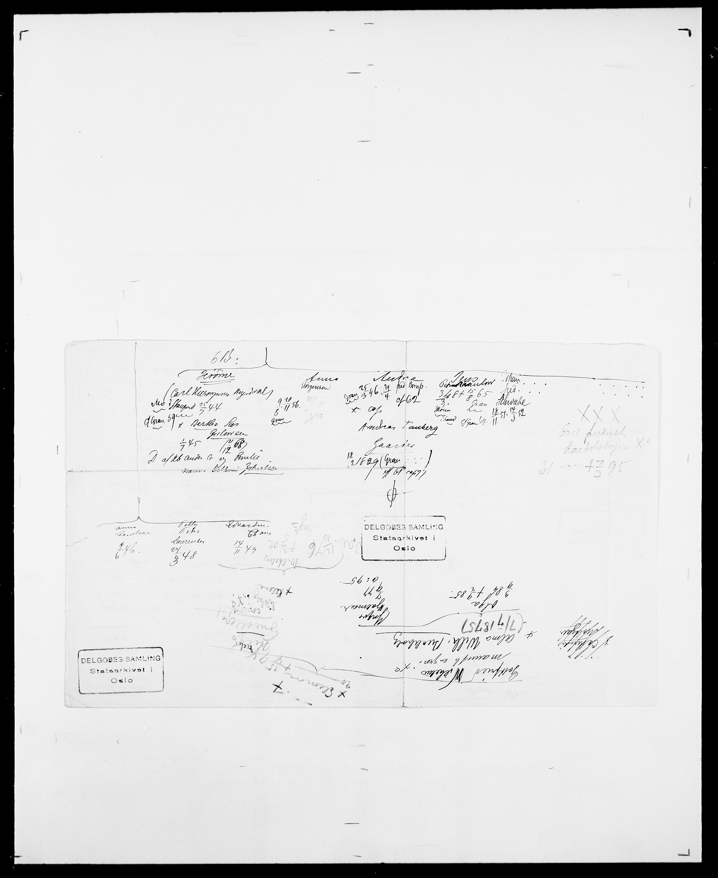 Delgobe, Charles Antoine - samling, AV/SAO-PAO-0038/D/Da/L0007: Buaas - Caphengst, p. 106