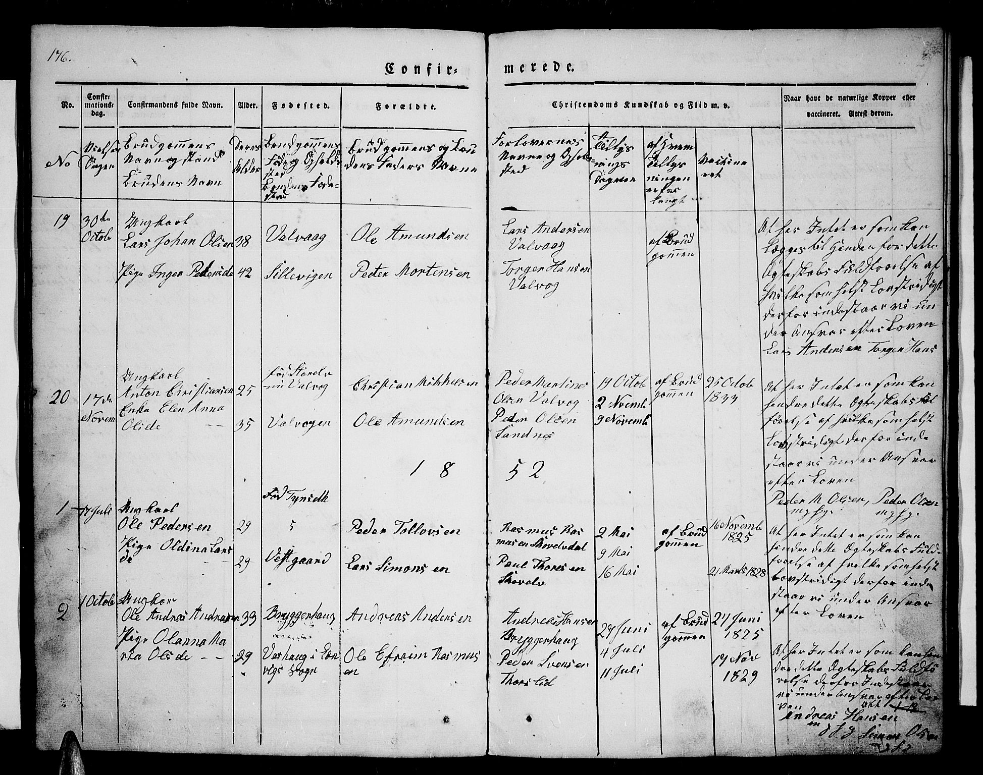 Tranøy sokneprestkontor, SATØ/S-1313/I/Ia/Iab/L0001klokker: Parish register (copy) no. 1, 1835-1853, p. 176