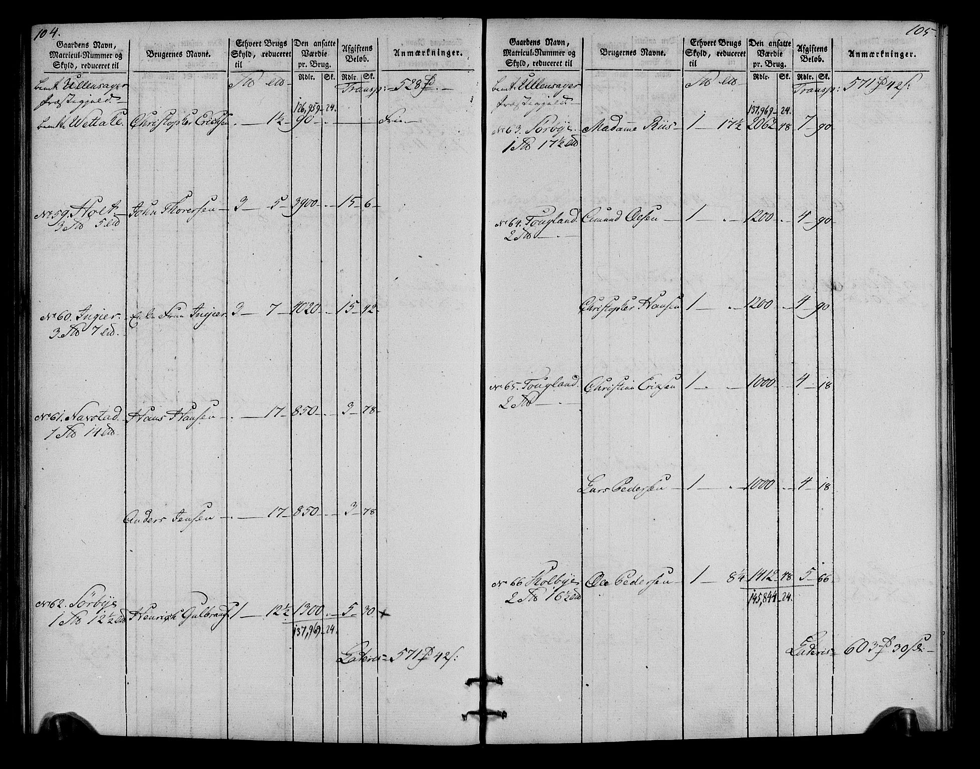 Rentekammeret inntil 1814, Realistisk ordnet avdeling, AV/RA-EA-4070/N/Ne/Nea/L0023: Øvre Romerike fogderi. Oppebørselsregister, 1803-1804, p. 54