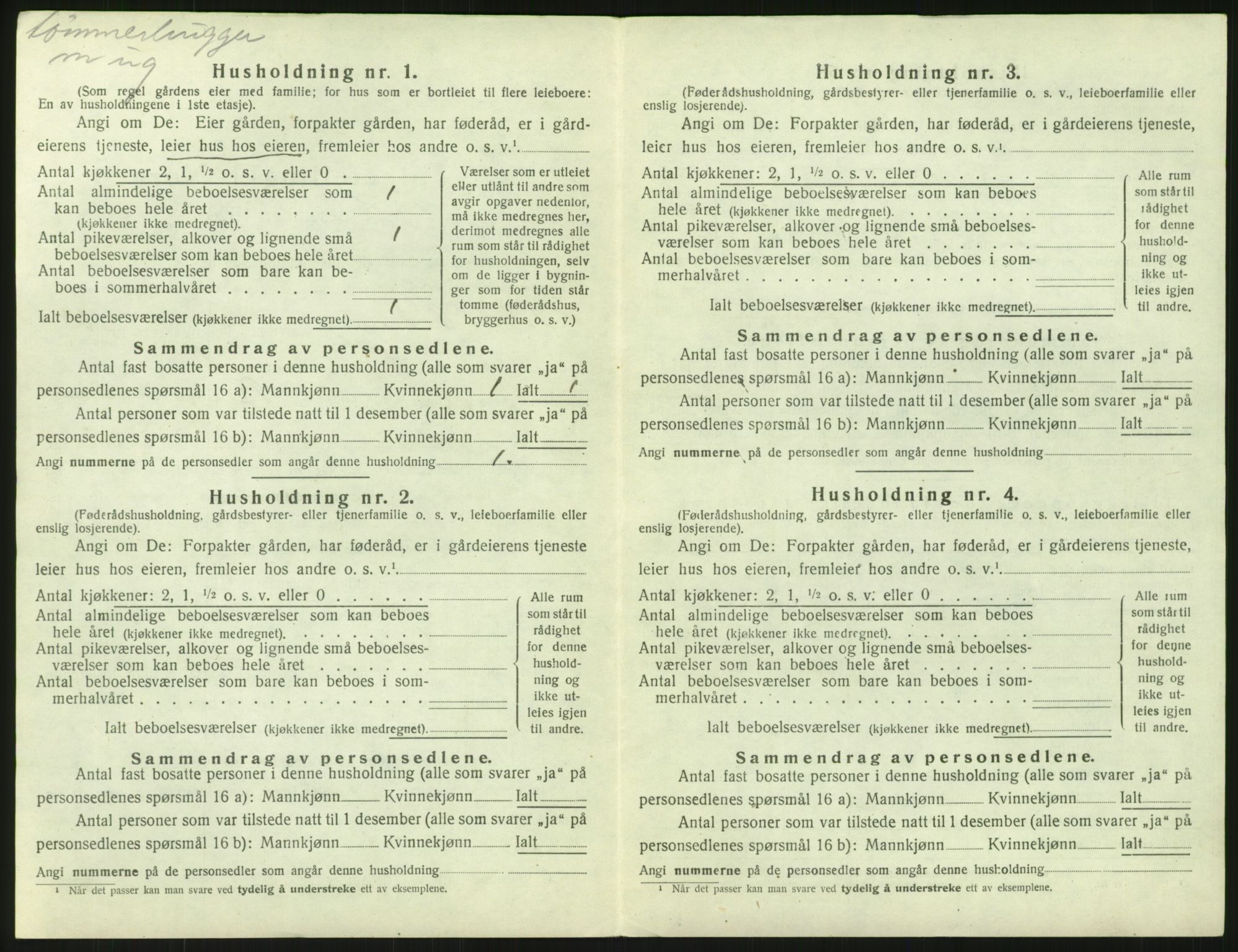 SAH, 1920 census for Nord-Odal, 1920, p. 1796