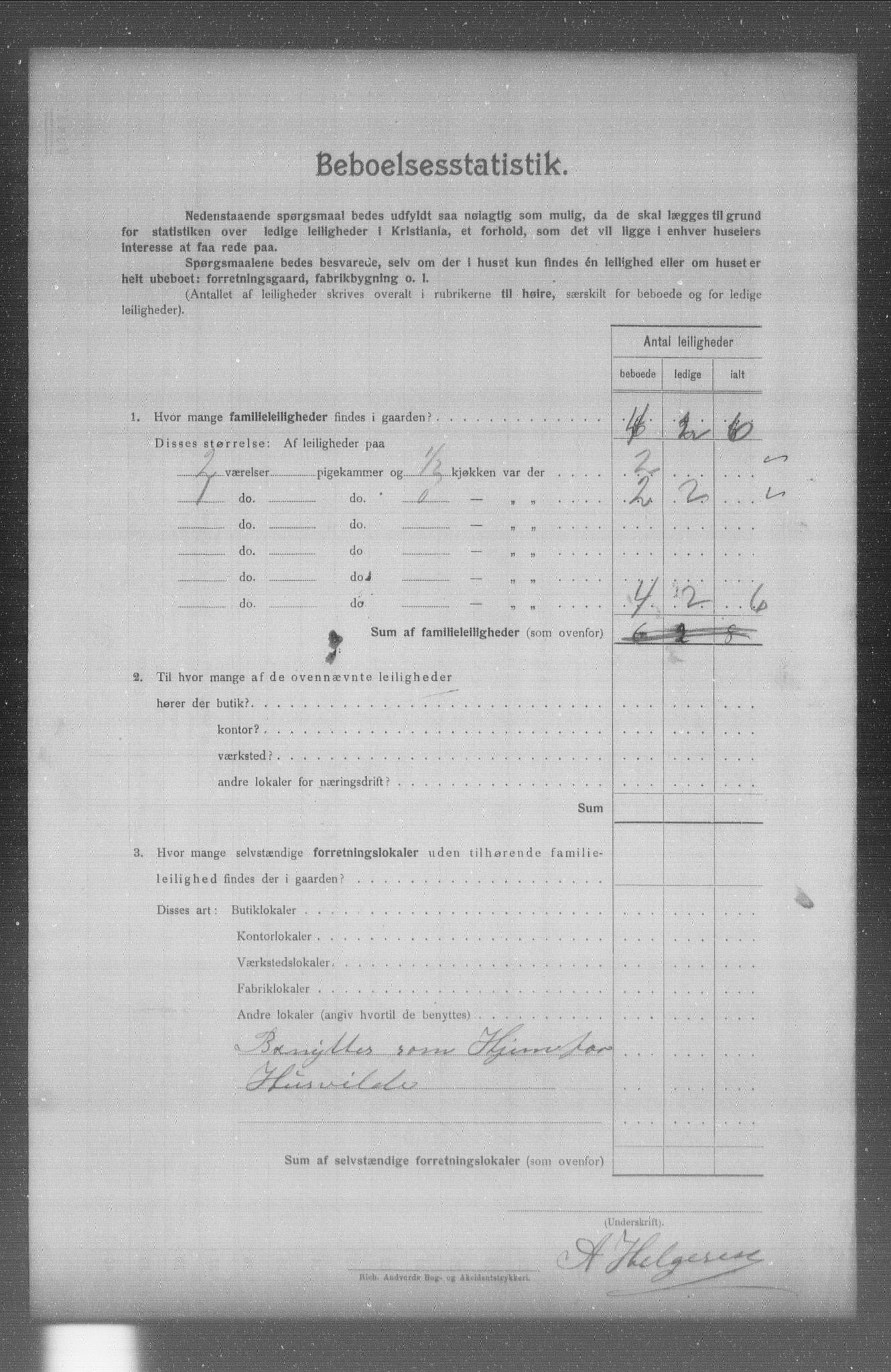 OBA, Municipal Census 1904 for Kristiania, 1904, p. 9272