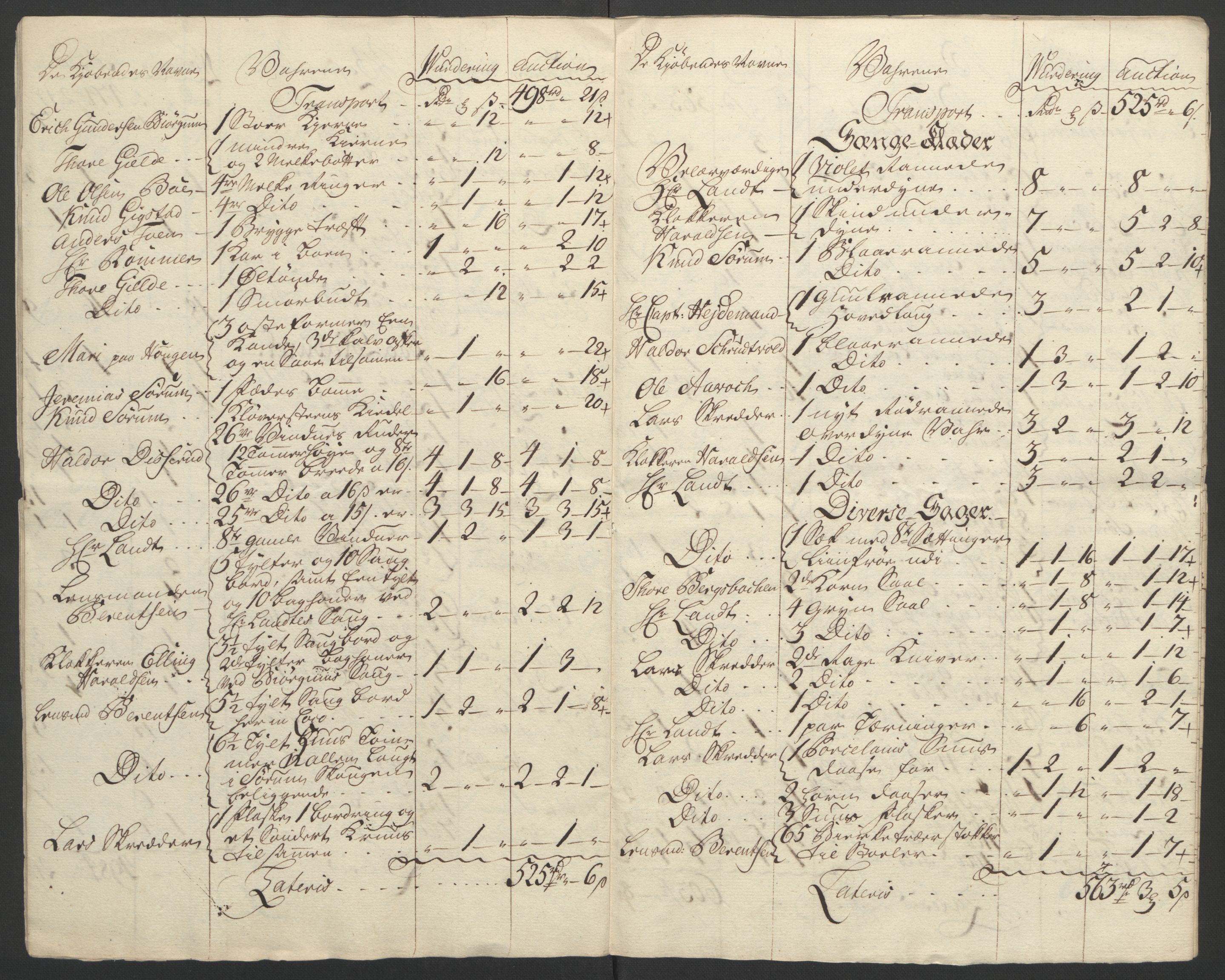 Forsvaret, Generalauditøren, AV/RA-RAFA-1772/F/Fj/Fja/L0034: --, 1753-1817, p. 496