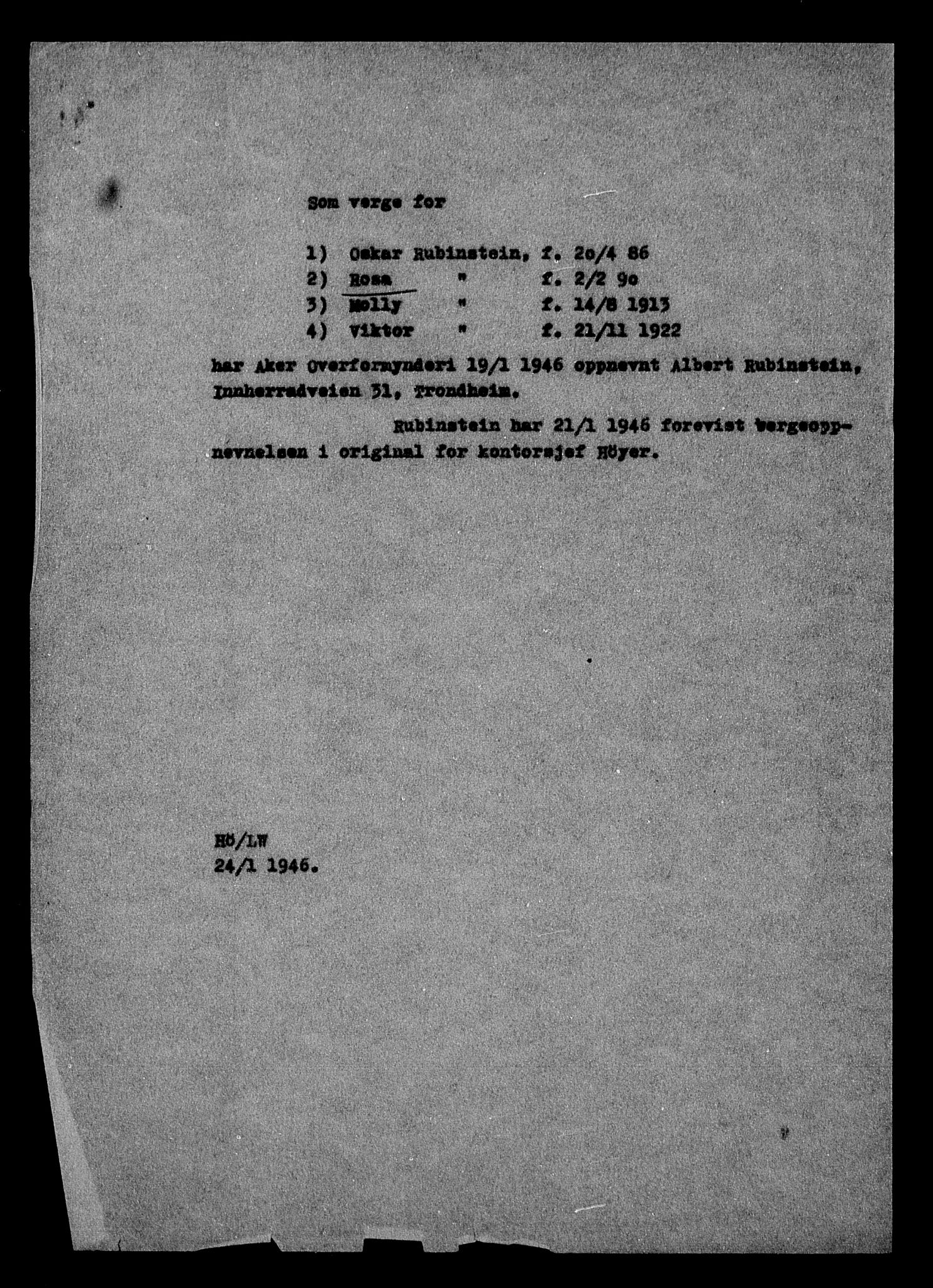 Justisdepartementet, Tilbakeføringskontoret for inndratte formuer, AV/RA-S-1564/H/Hc/Hcc/L0975: --, 1945-1947, p. 385