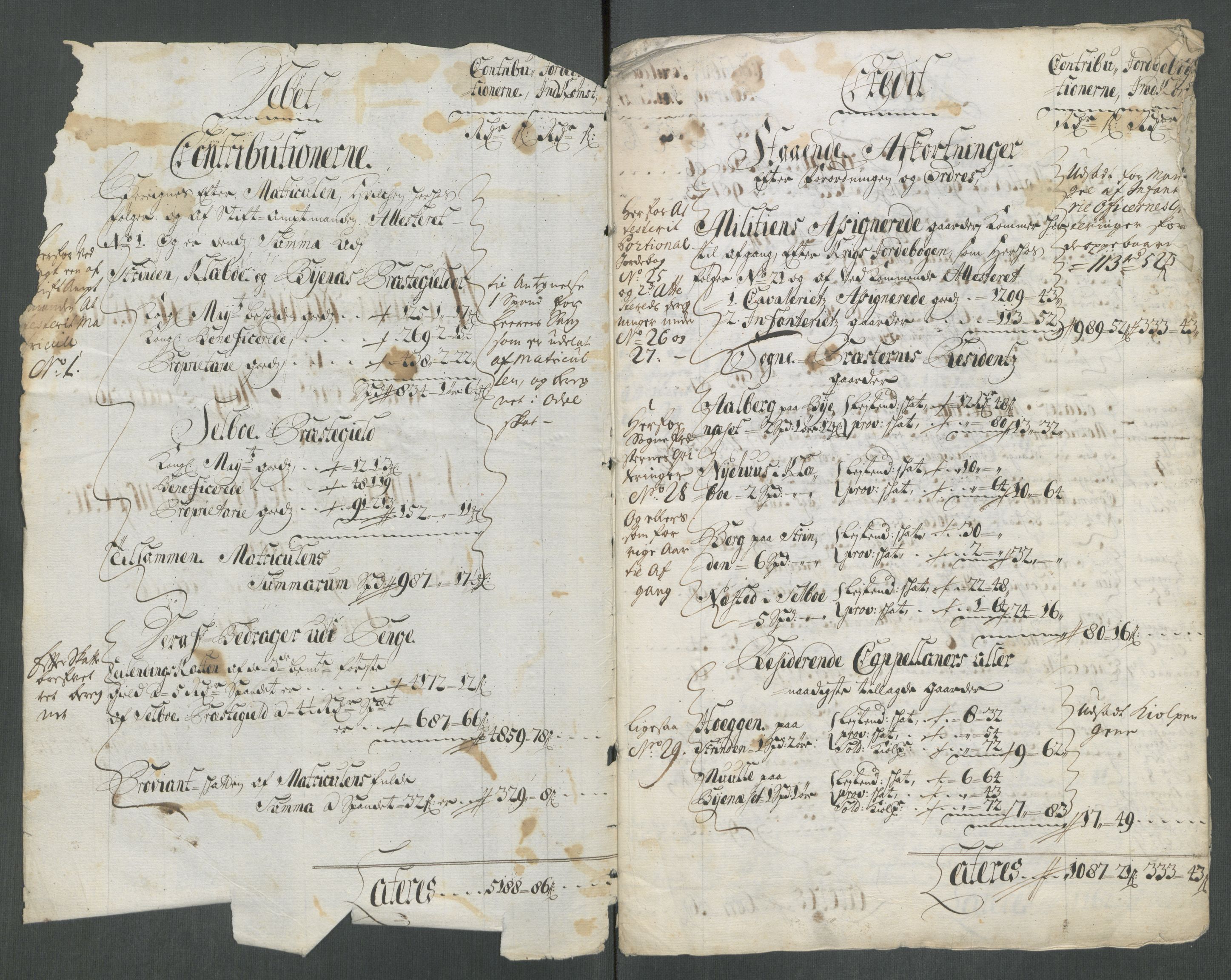 Rentekammeret inntil 1814, Reviderte regnskaper, Fogderegnskap, AV/RA-EA-4092/R61/L4113: Fogderegnskap Strinda og Selbu, 1712-1713, p. 4