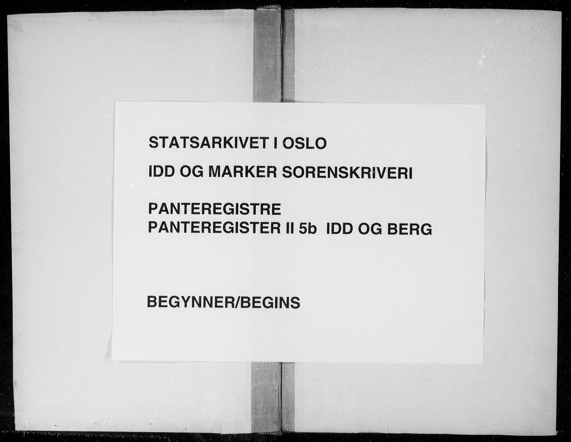 Idd og Marker sorenskriveri, SAO/A-10283/G/Ga/Gac/L0005b: Mortgage register no. II 5b, 1811-1953