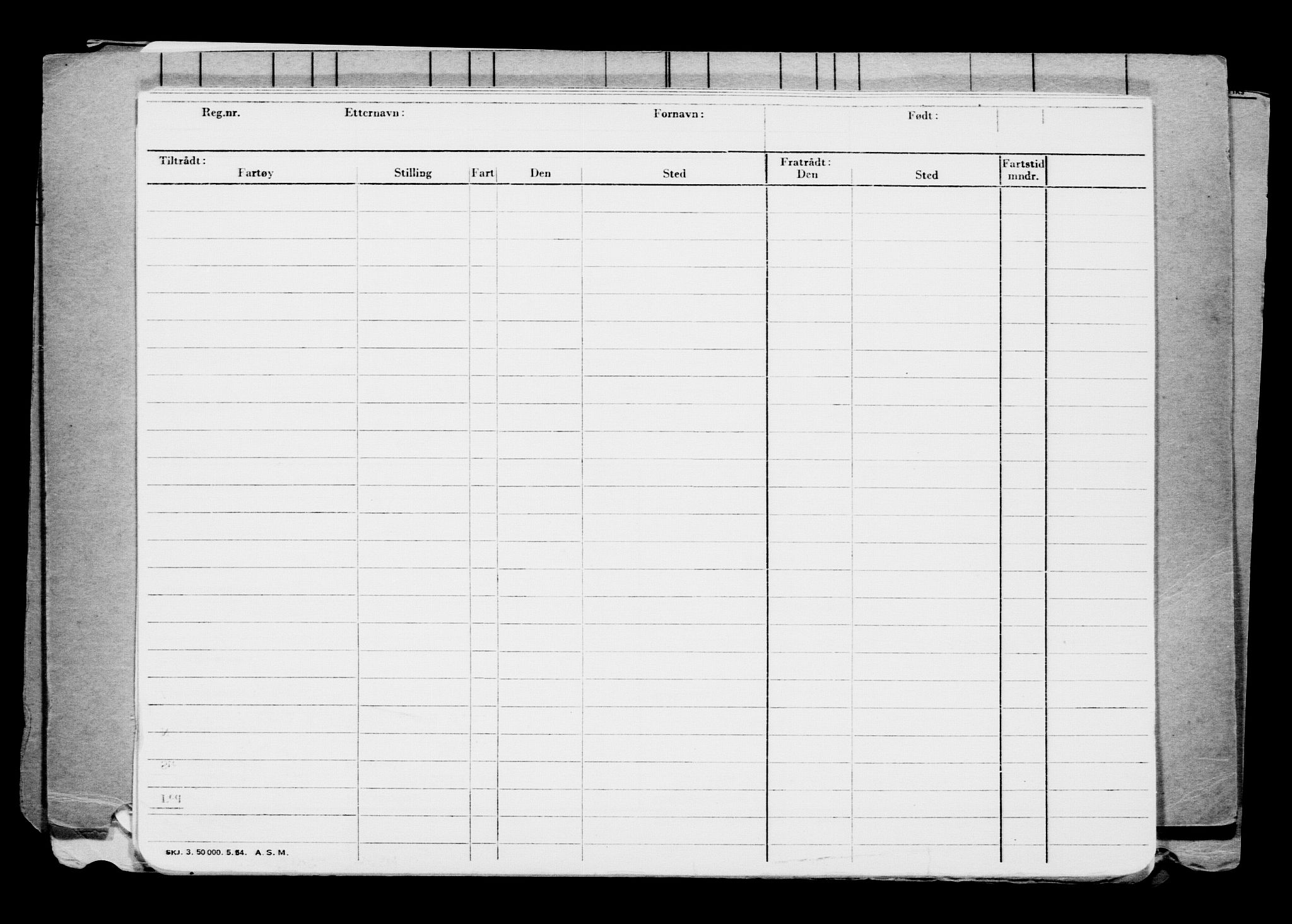 Direktoratet for sjømenn, AV/RA-S-3545/G/Gb/L0084: Hovedkort, 1909, p. 138