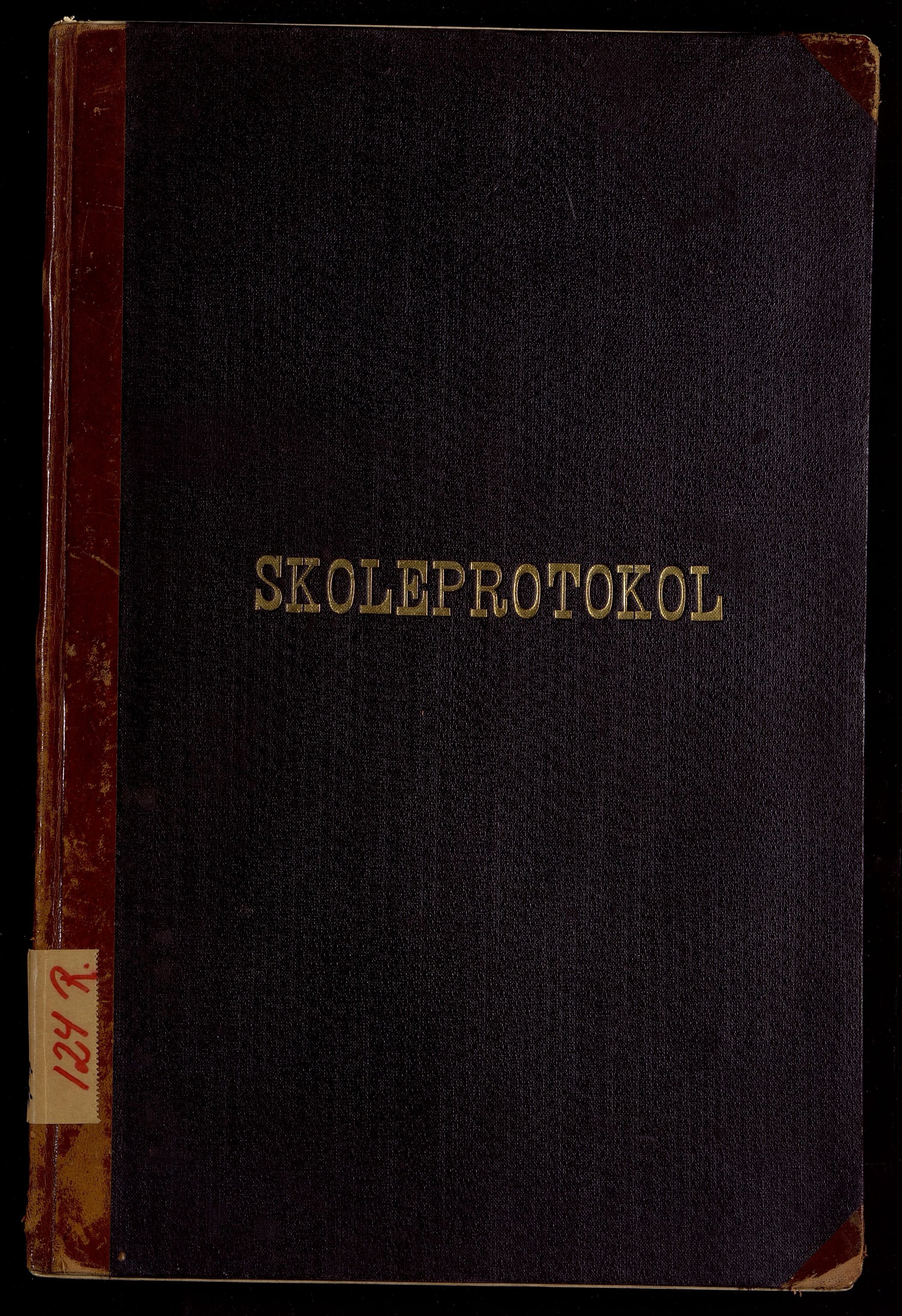 Randesund kommune - Strømme Skolekrets, IKAV/1001RA551/H/L0001: Skoleprotokoll, 1908-1919