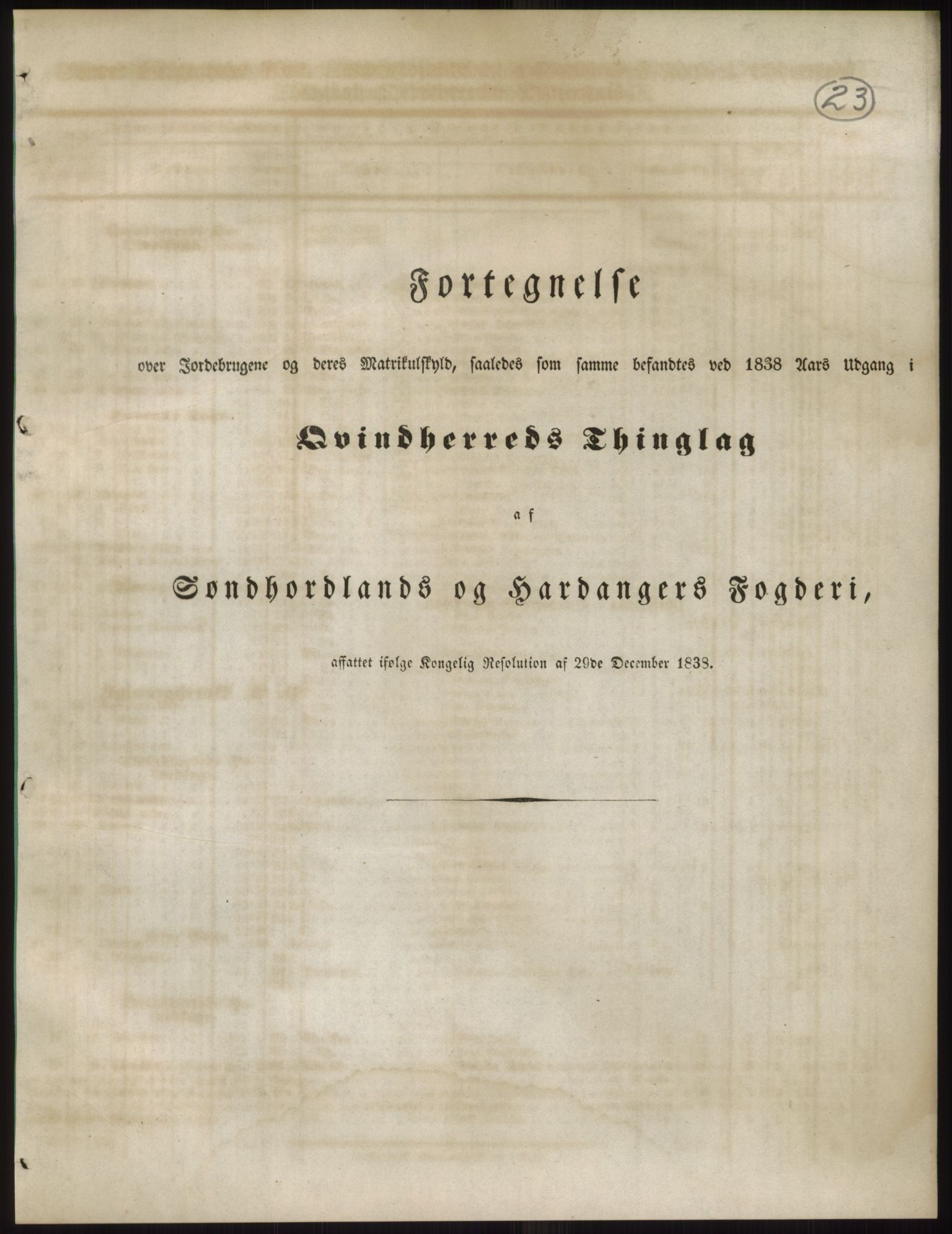 Andre publikasjoner, PUBL/PUBL-999/0002/0011: Bind 11 - Søndre Bergenhus amt: Sunnhordland og Hardanger fogderi, Stamhuset Rosendals gods og Lyse klosters gods, 1838, p. 42