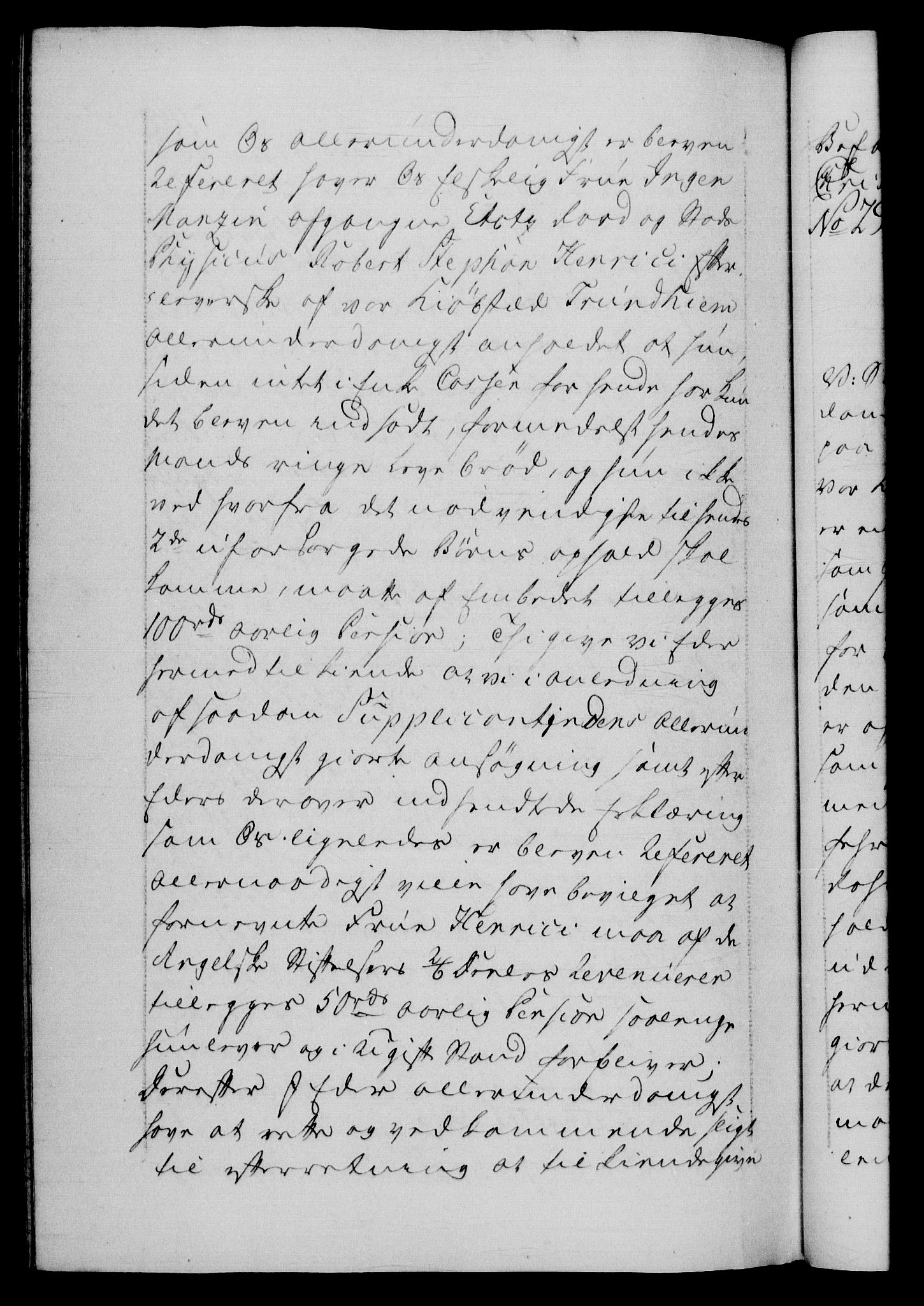 Danske Kanselli 1572-1799, AV/RA-EA-3023/F/Fc/Fca/Fcab/L0042: Norske tegnelser, 1777-1781, p. 768b