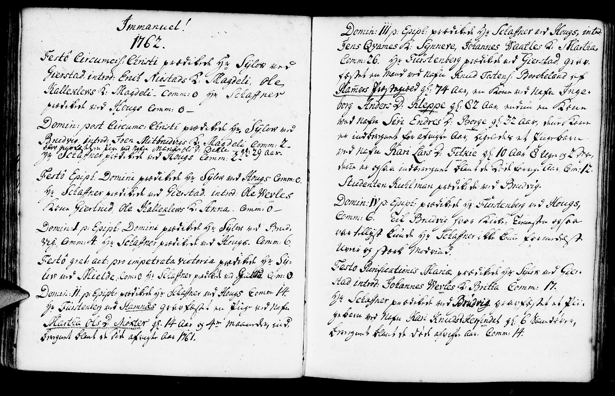 Haus sokneprestembete, SAB/A-75601/H/Haa: Parish register (official) no. A 7, 1748-1766, p. 137