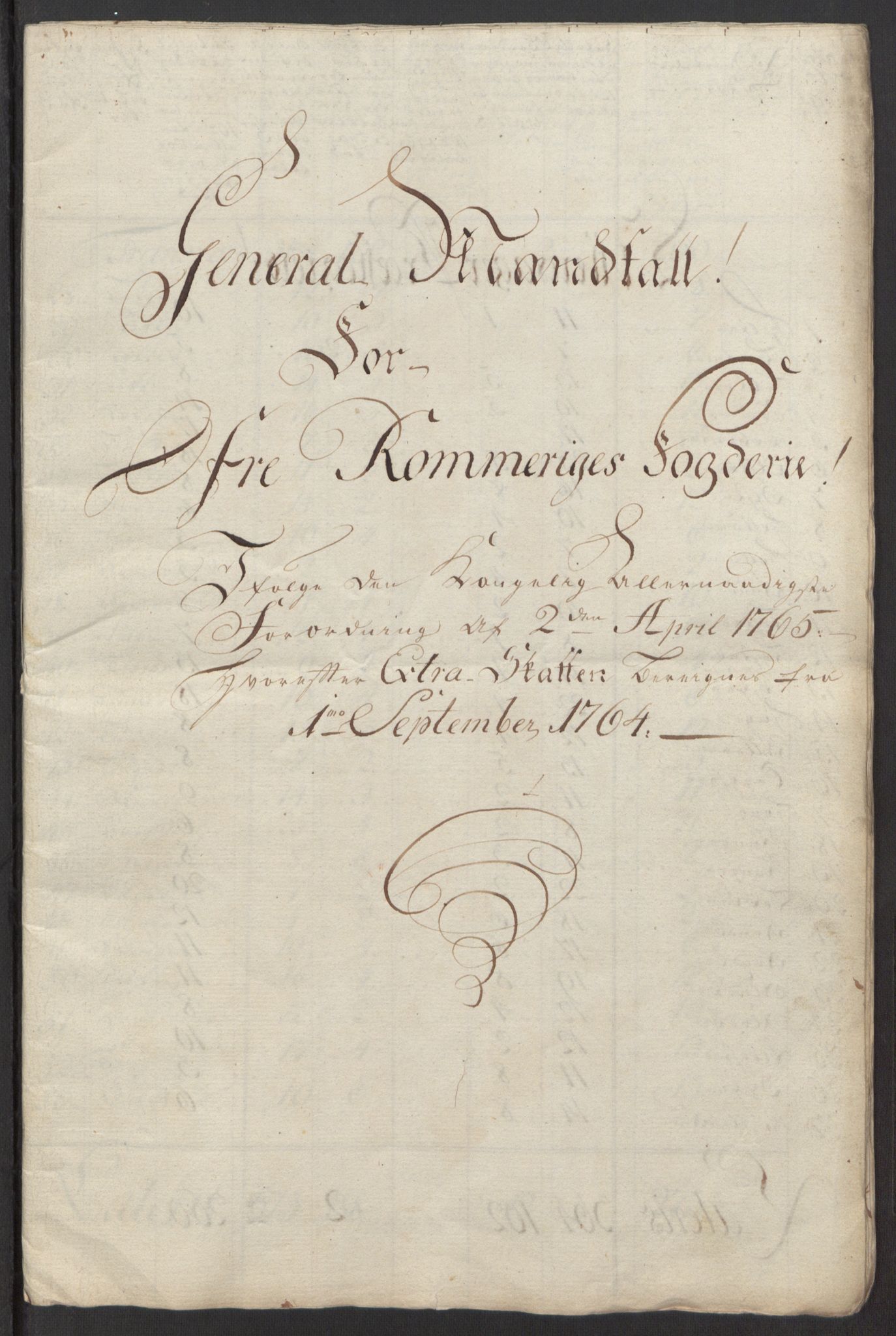 Rentekammeret inntil 1814, Reviderte regnskaper, Fogderegnskap, RA/EA-4092/R12/L0803: Ekstraskatten Øvre Romerike, 1763-1764, p. 198