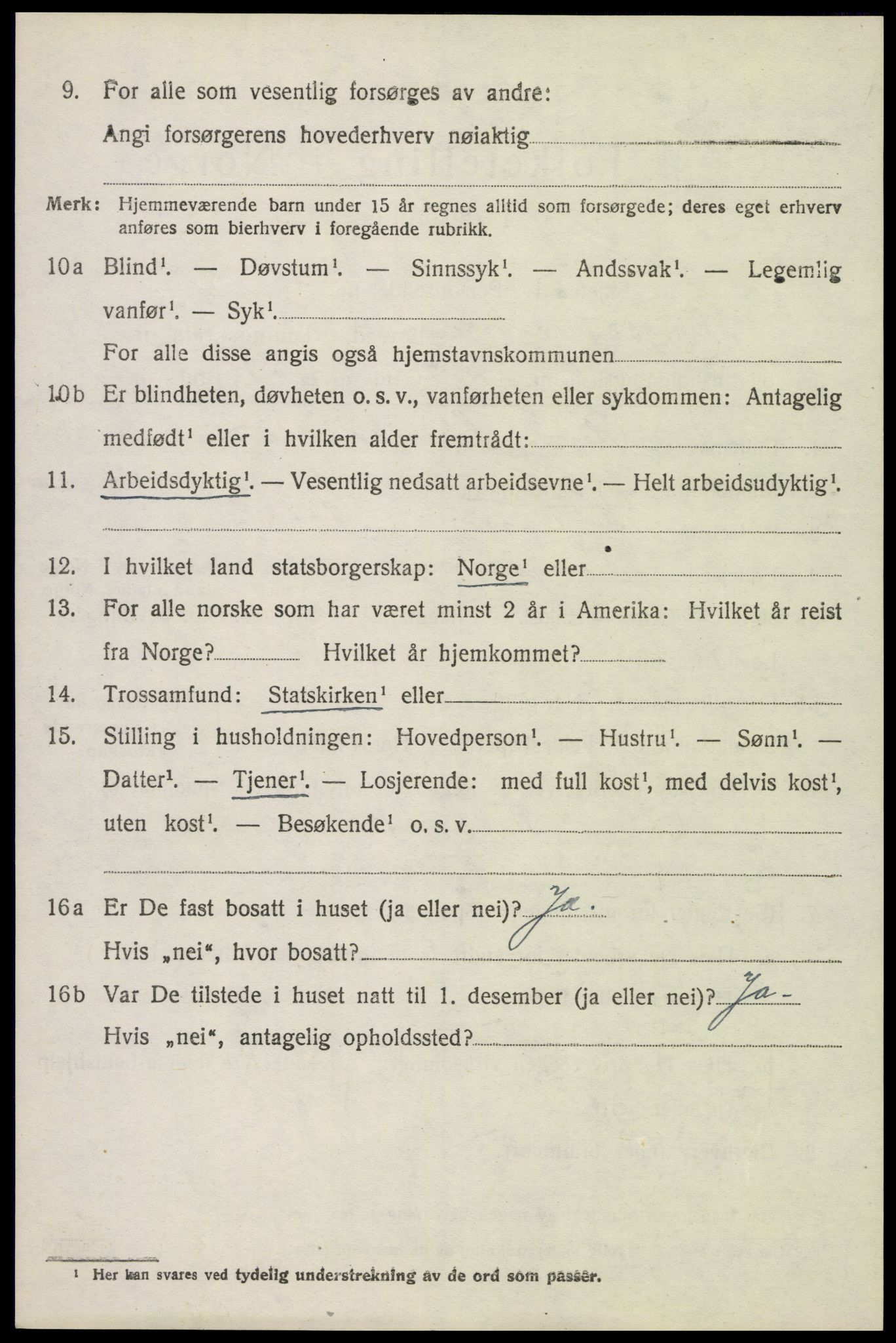 SAH, 1920 census for Ringsaker, 1920, p. 21845