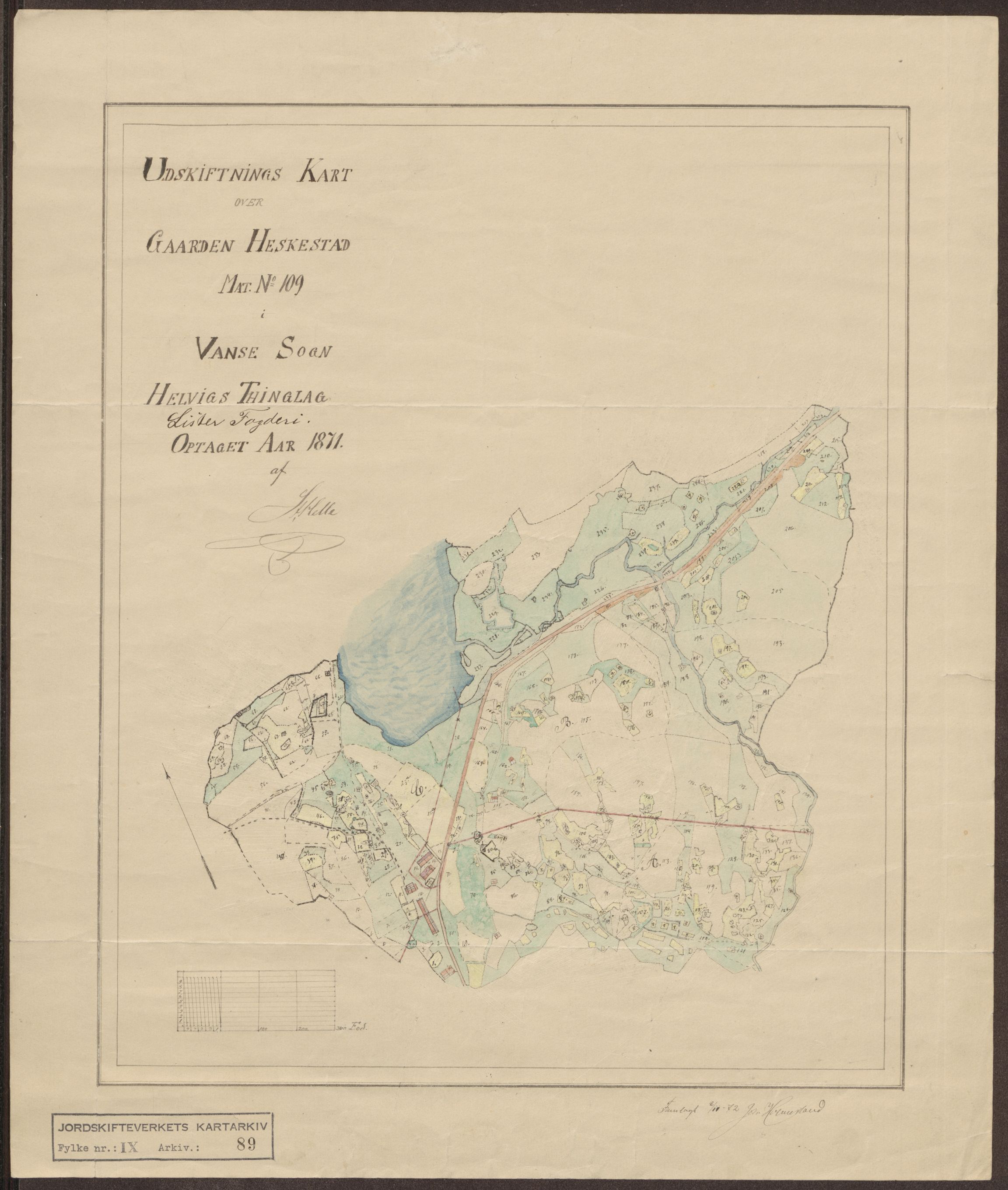 Jordskifteverkets kartarkiv, AV/RA-S-3929/T, 1859-1988, p. 132