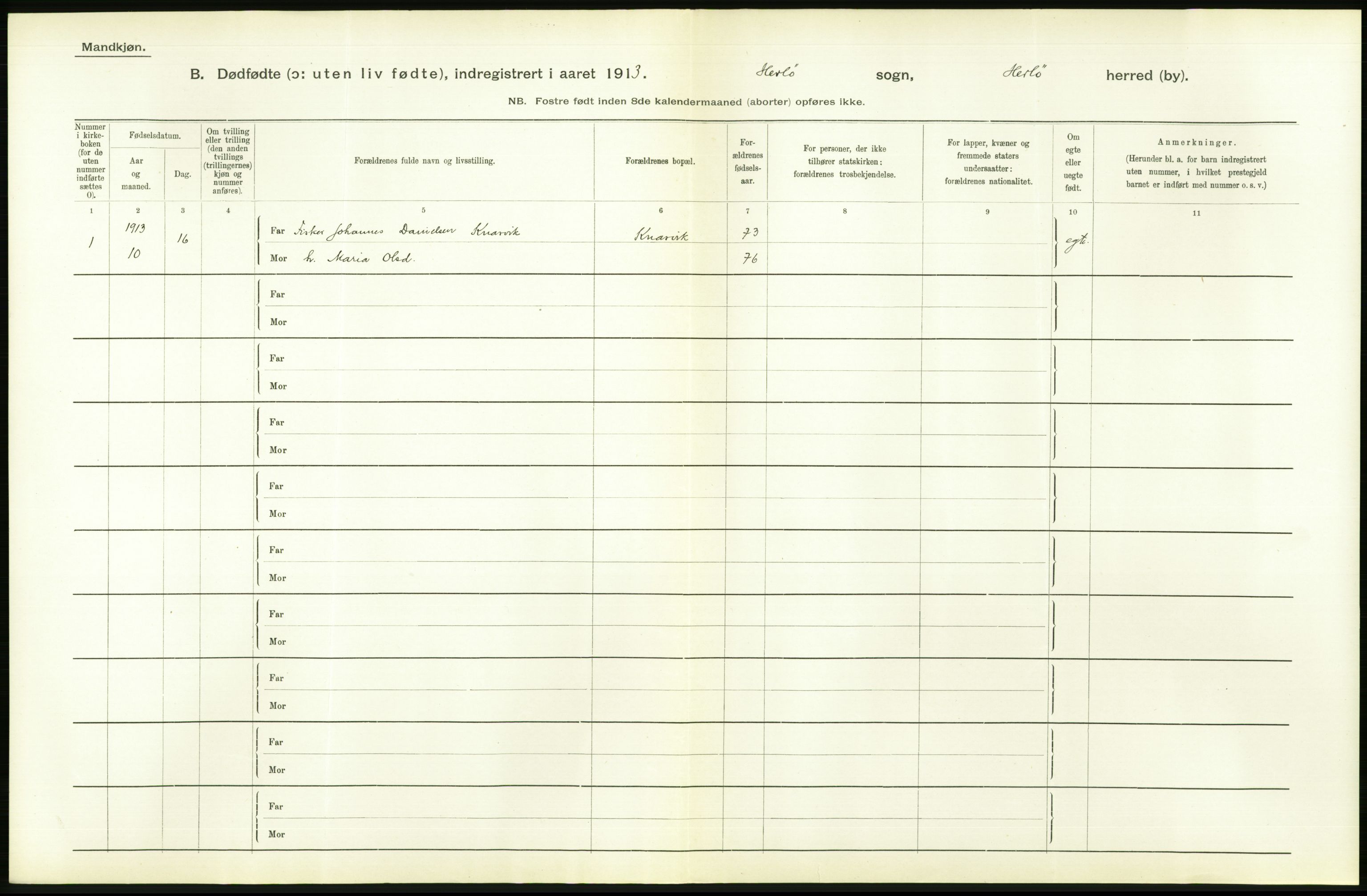 Statistisk sentralbyrå, Sosiodemografiske emner, Befolkning, RA/S-2228/D/Df/Dfb/Dfbc/L0029: S. Bergenhus amt: Gifte, døde, dødfødte. Bygder., 1913, p. 876