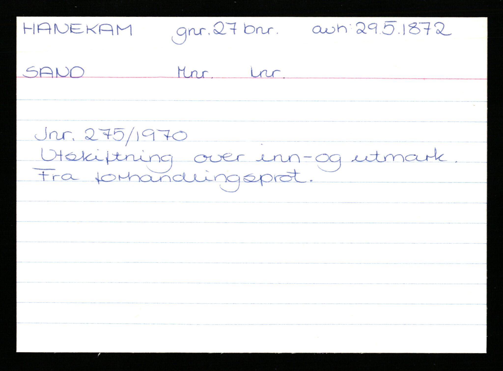 Statsarkivet i Stavanger, AV/SAST-A-101971/03/Y/Yk/L0015: Registerkort sortert etter gårdsnavn: Haneberg - Haugland nedre, 1750-1930, p. 107