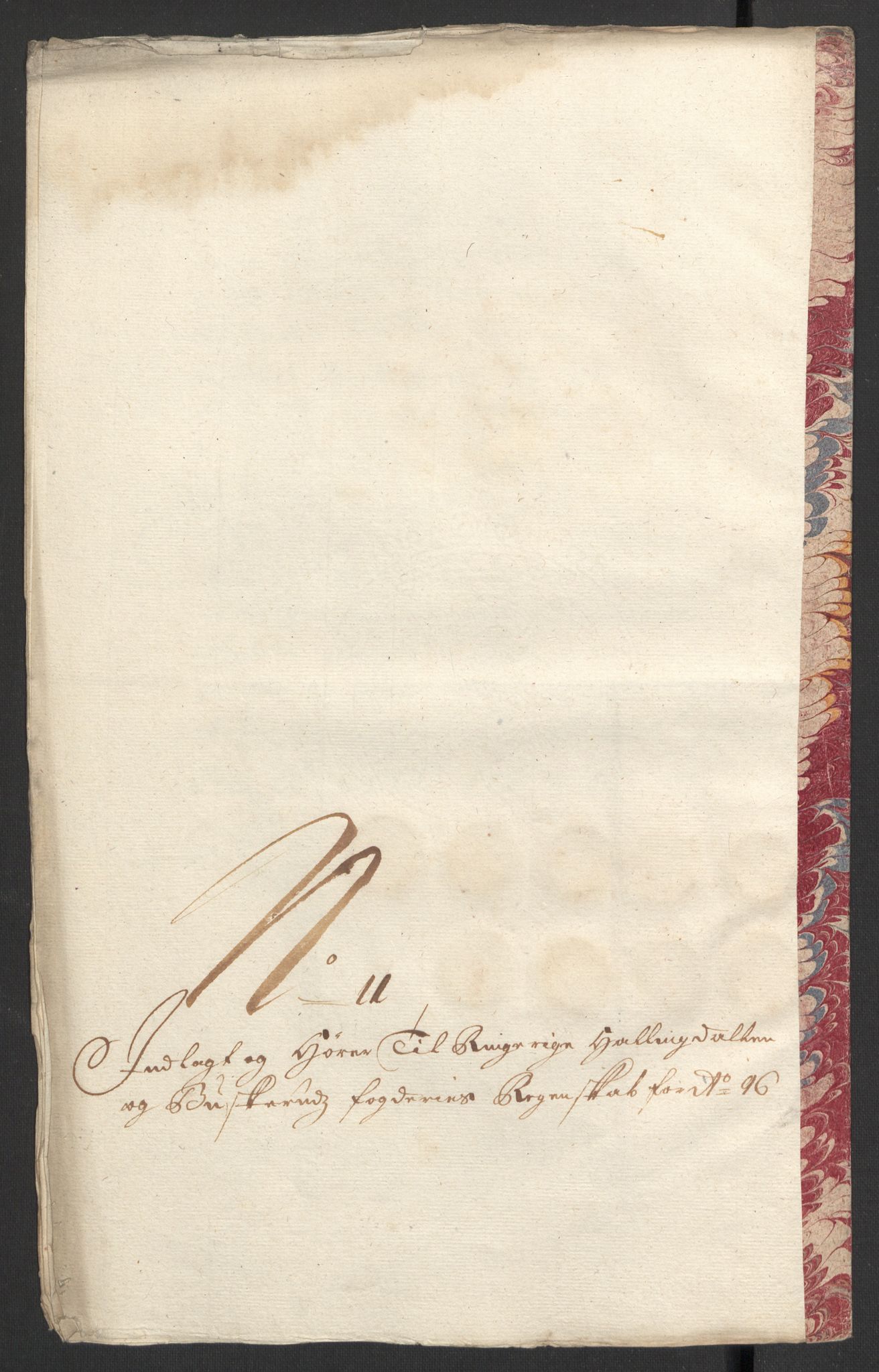 Rentekammeret inntil 1814, Reviderte regnskaper, Fogderegnskap, RA/EA-4092/R22/L1453: Fogderegnskap Ringerike, Hallingdal og Buskerud, 1696, p. 315