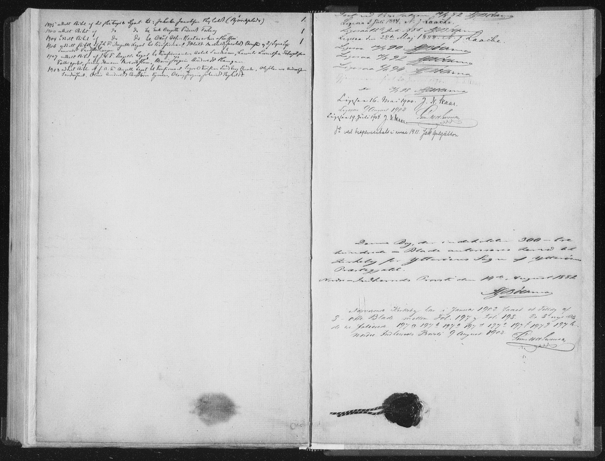 Ministerialprotokoller, klokkerbøker og fødselsregistre - Nord-Trøndelag, SAT/A-1458/722/L0220: Parish register (official) no. 722A07, 1881-1908