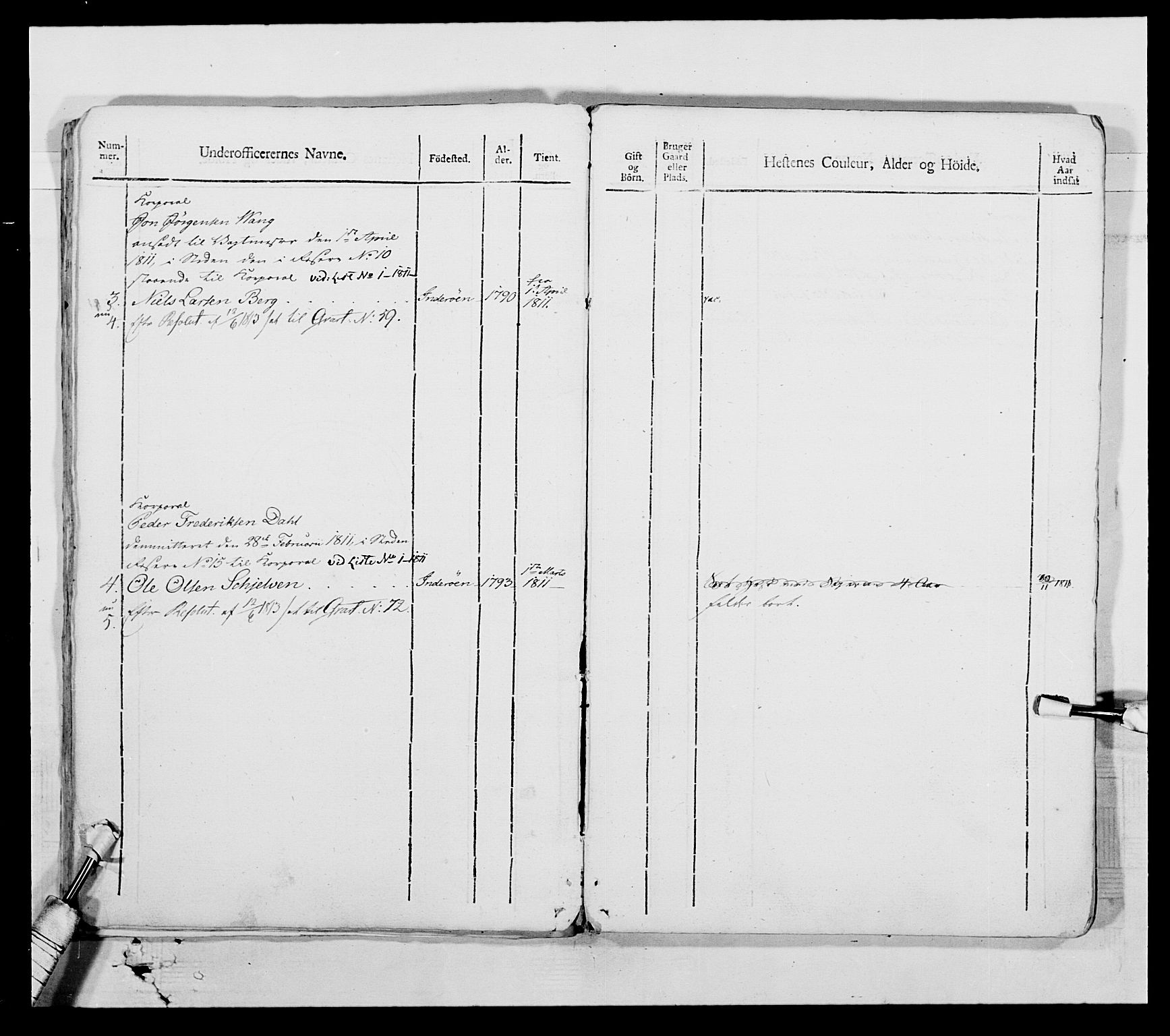 Generalitets- og kommissariatskollegiet, Det kongelige norske kommissariatskollegium, AV/RA-EA-5420/E/Eh/L0002b: Norske artilleribrigade, 1811, p. 111