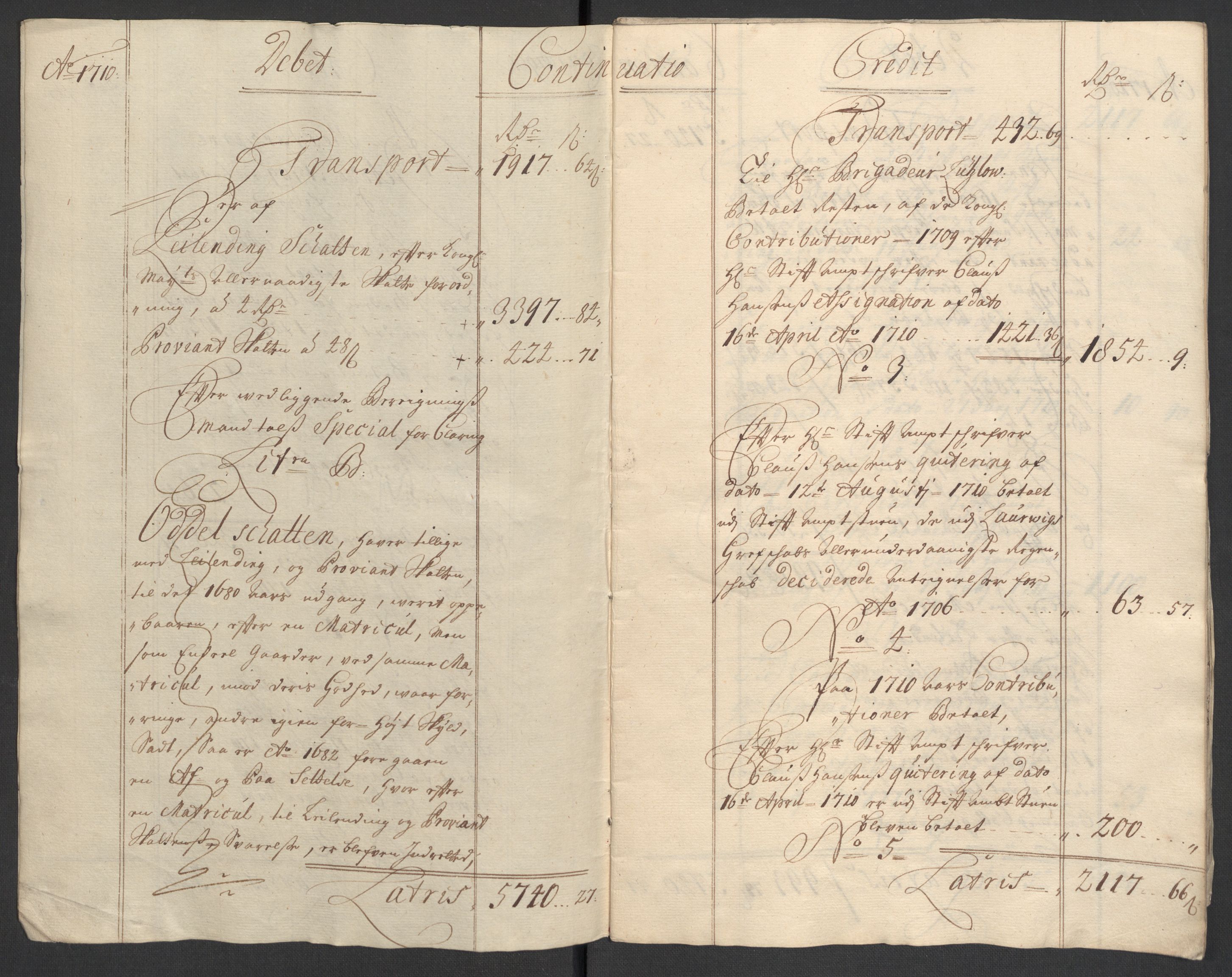 Rentekammeret inntil 1814, Reviderte regnskaper, Fogderegnskap, AV/RA-EA-4092/R33/L1981: Fogderegnskap Larvik grevskap, 1709-1710, p. 244