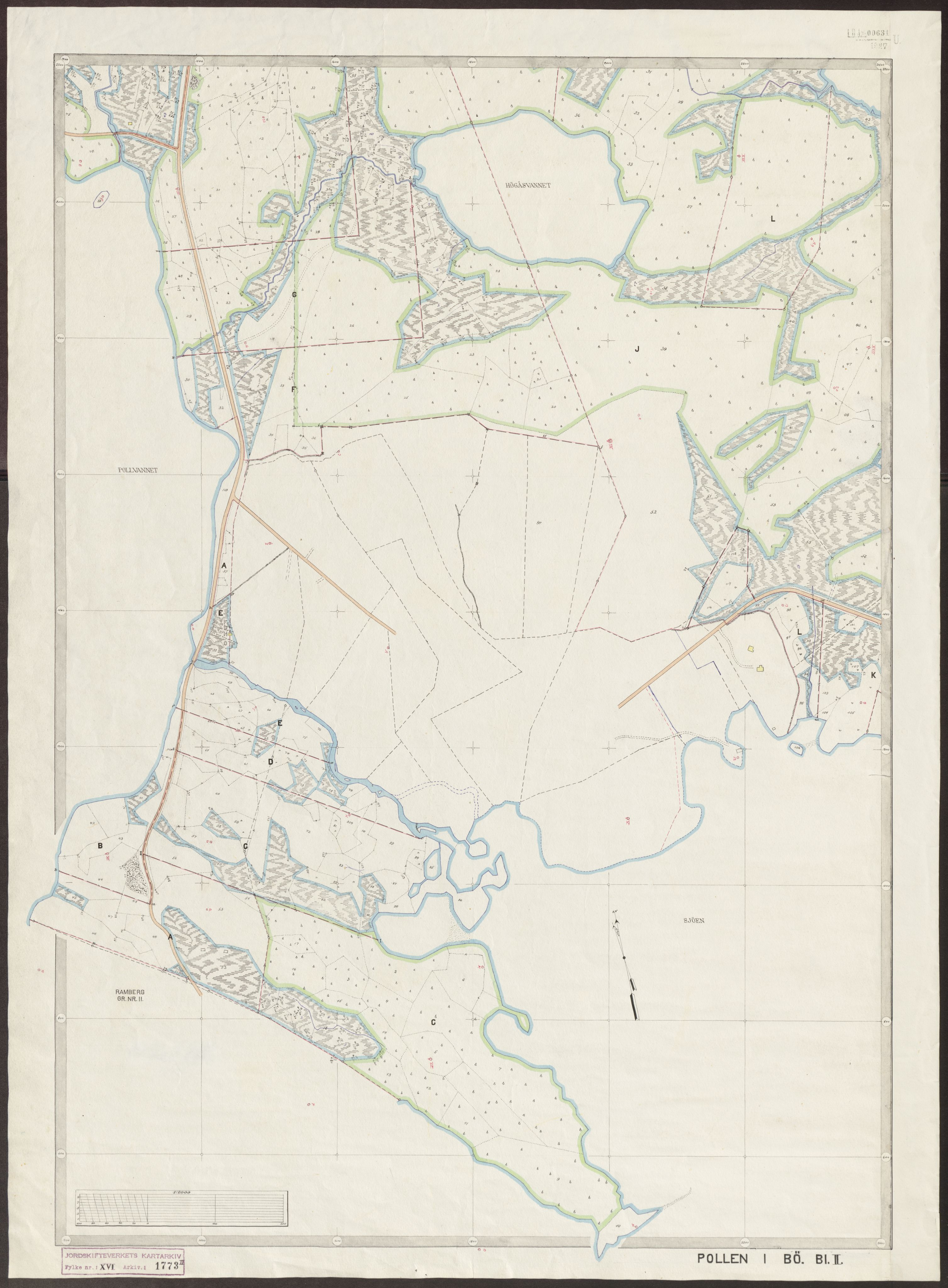 Jordskifteverkets kartarkiv, AV/RA-S-3929/T, 1859-1988, p. 2118
