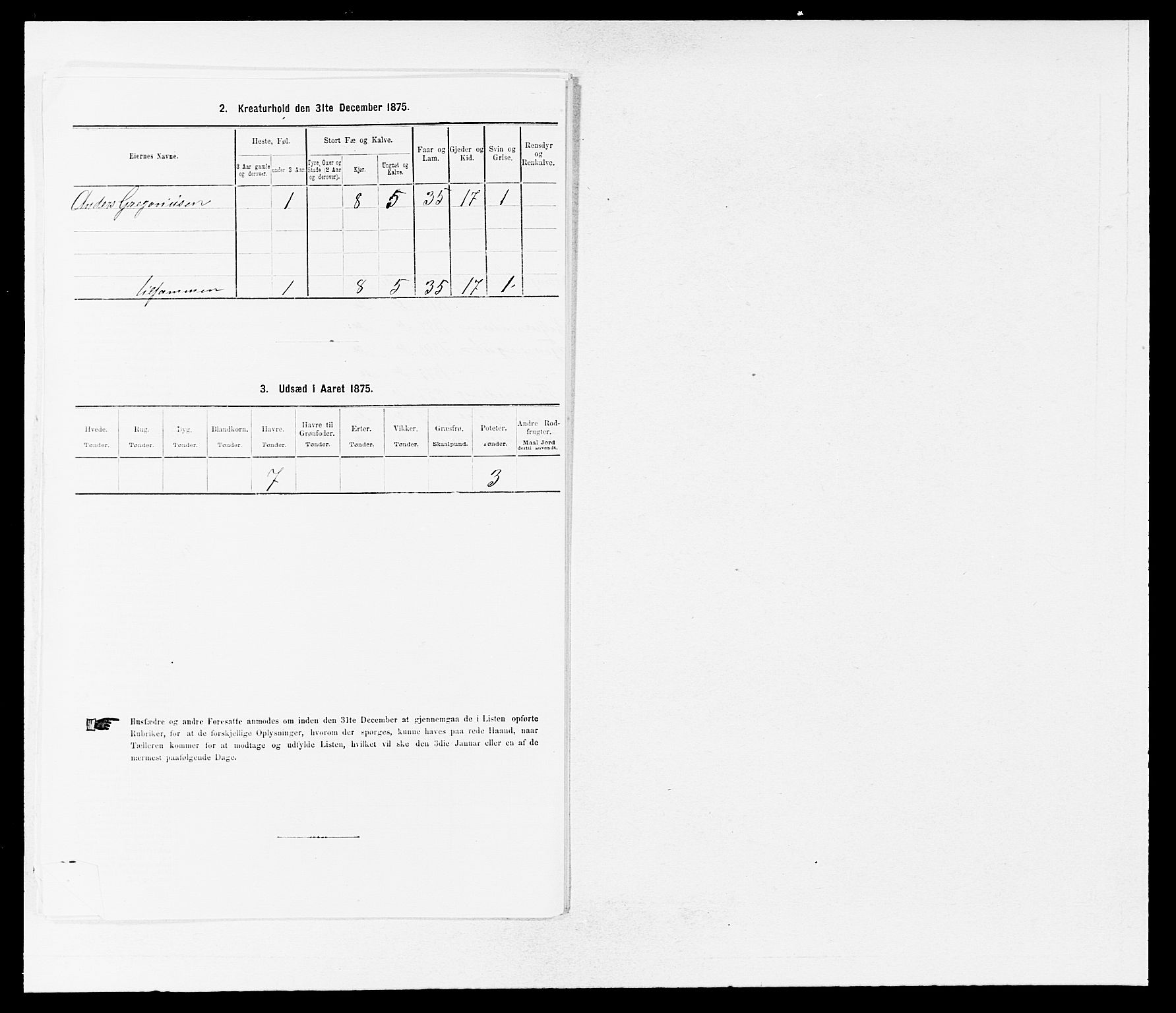 SAB, 1875 census for 1430P Indre Holmedal, 1875, p. 645