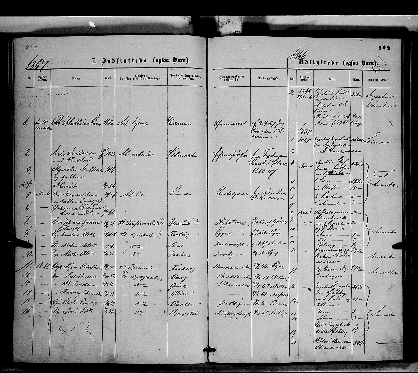 Trysil prestekontor, SAH/PREST-046/H/Ha/Haa/L0006: Parish register (official) no. 6, 1866-1873, p. 192