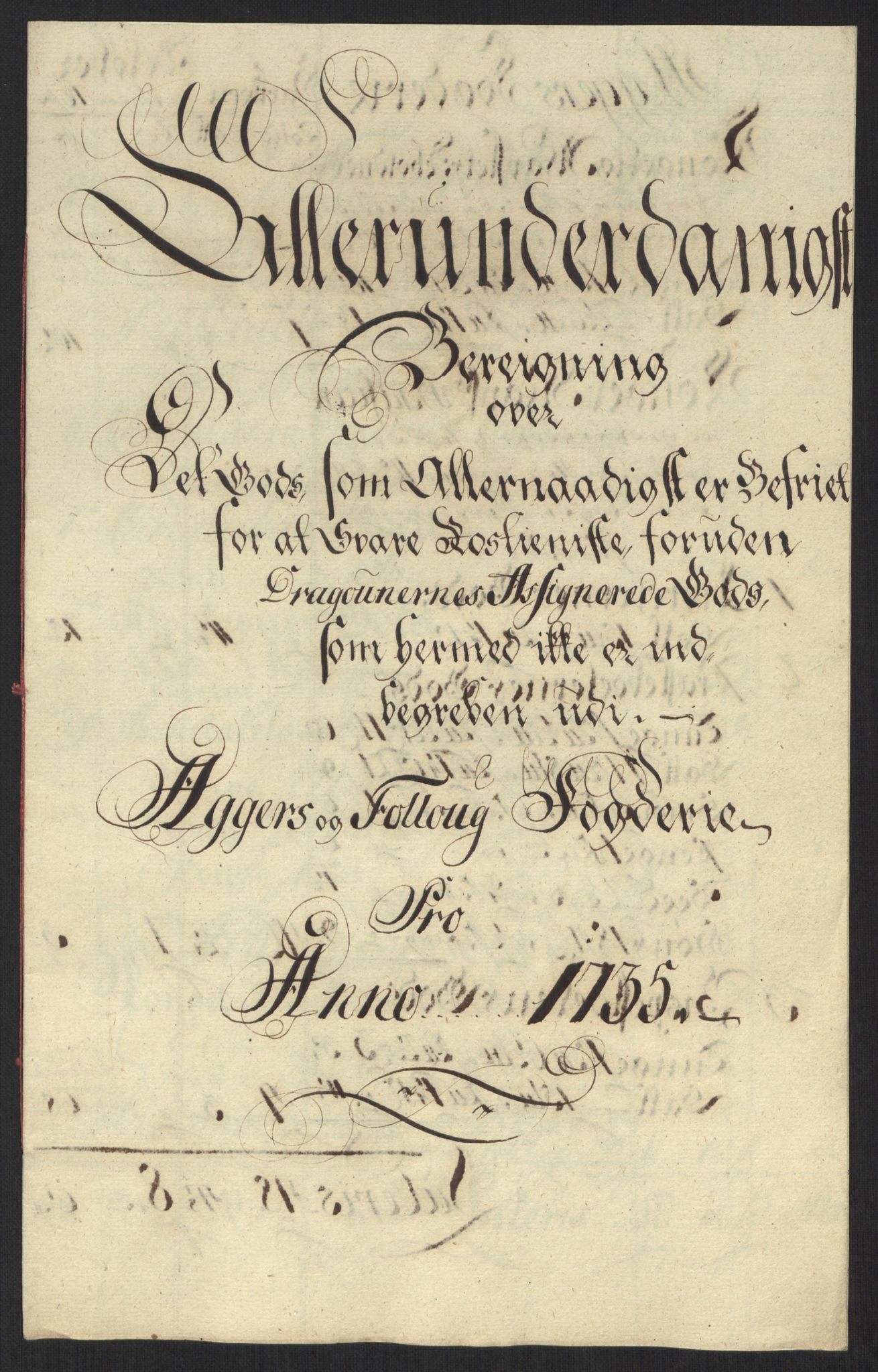 Rentekammeret inntil 1814, Reviderte regnskaper, Fogderegnskap, AV/RA-EA-4092/R10/L0474: Fogderegnskap Aker og Follo, 1735, p. 181