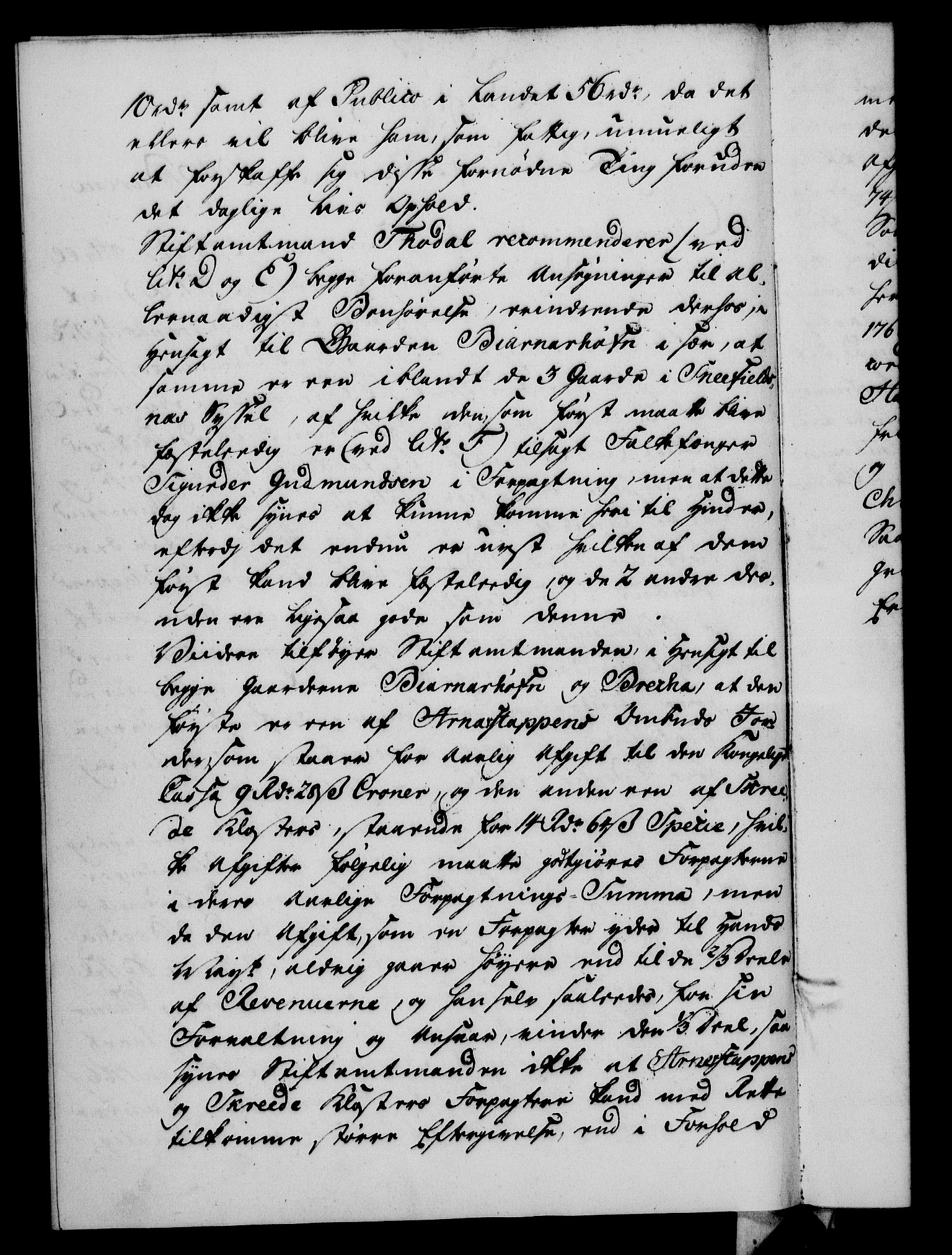 Rentekammeret, Kammerkanselliet, RA/EA-3111/G/Gf/Gfa/L0054: Norsk relasjons- og resolusjonsprotokoll (merket RK 52.54), 1771-1772, p. 265