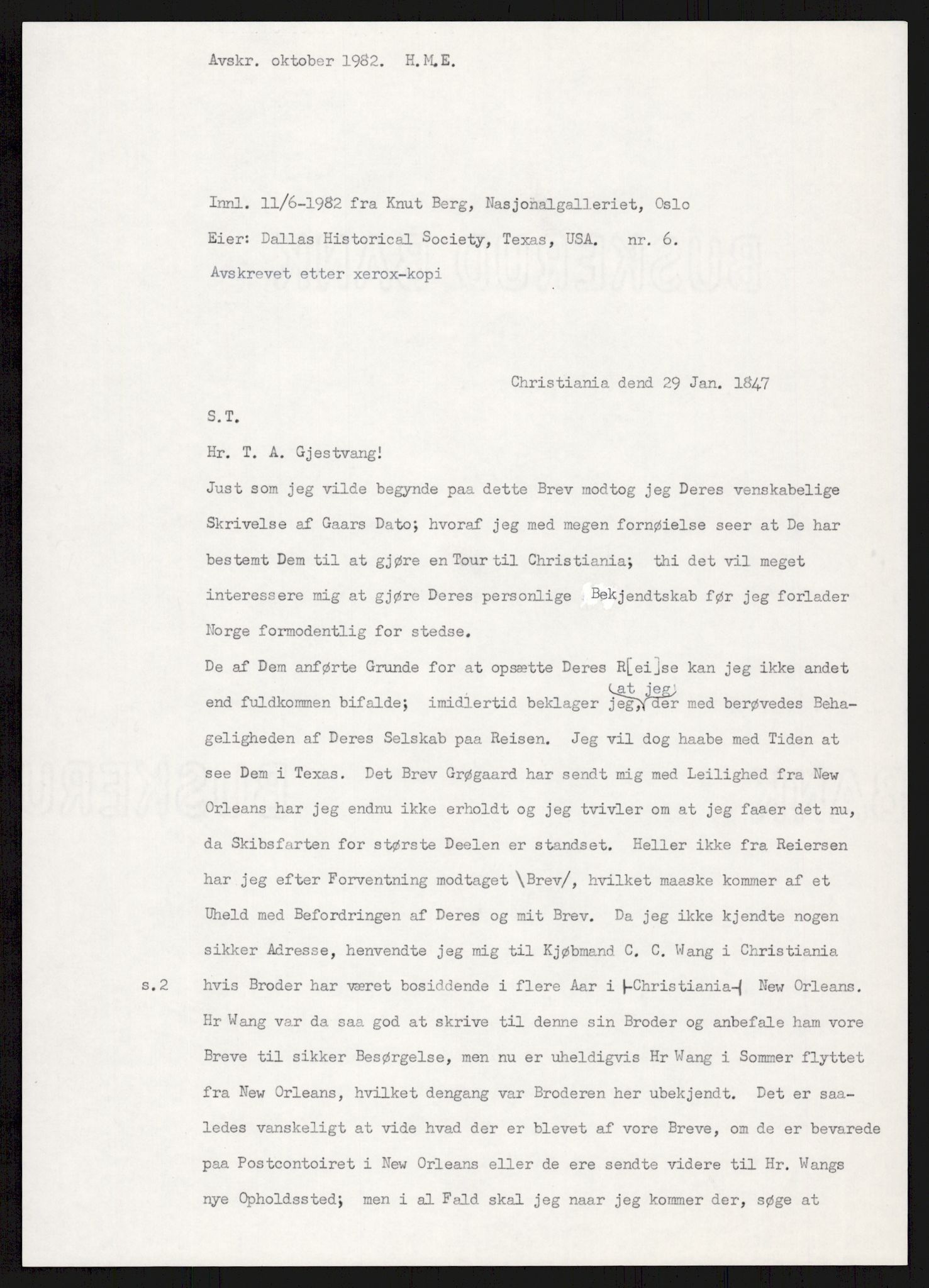 Samlinger til kildeutgivelse, Amerikabrevene, AV/RA-EA-4057/F/L0007: Innlån fra Hedmark: Berg - Furusetbrevene, 1838-1914, p. 46