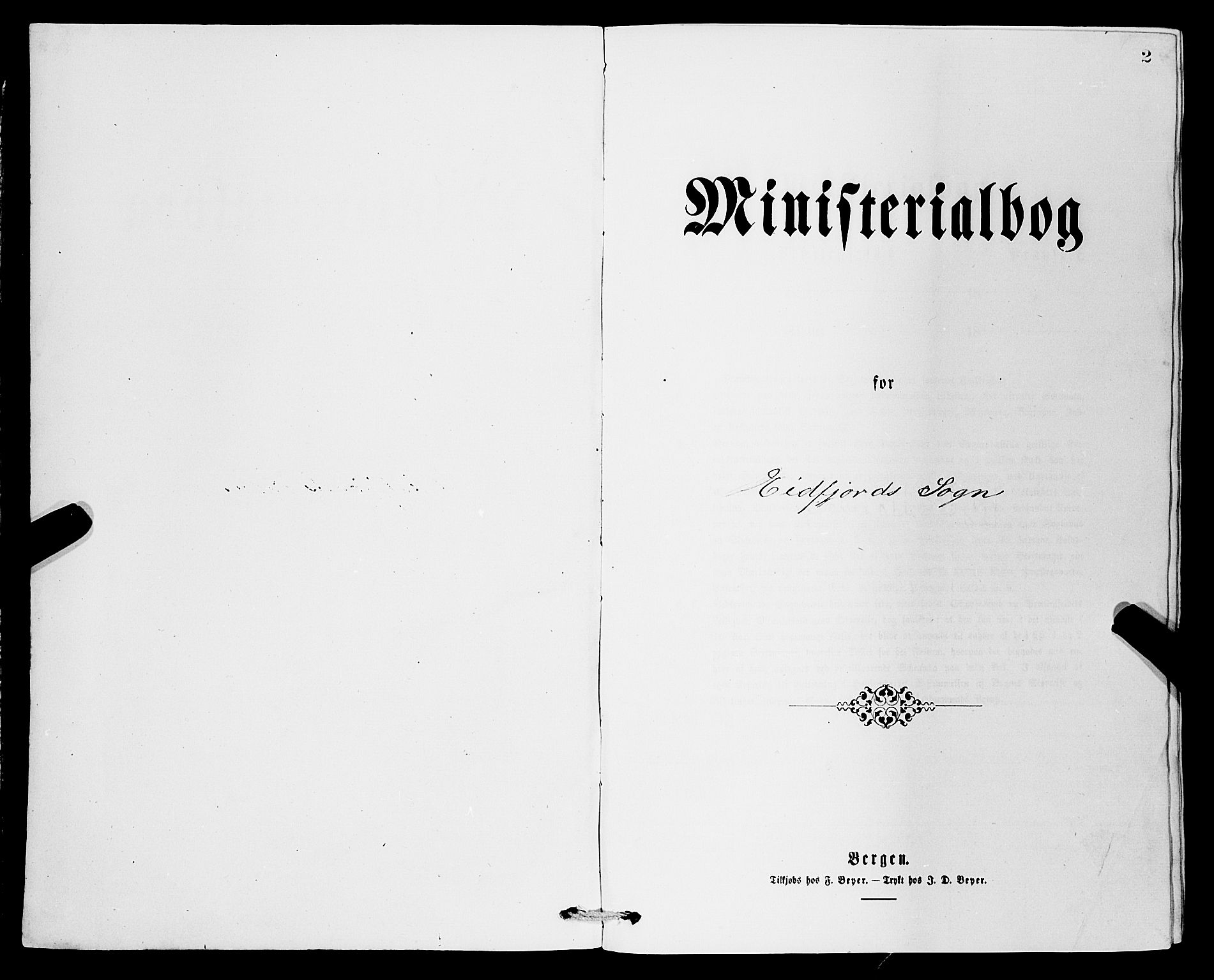 Ullensvang sokneprestembete, SAB/A-78701/H/Hab: Parish register (copy) no. C 2, 1871-1899, p. 2