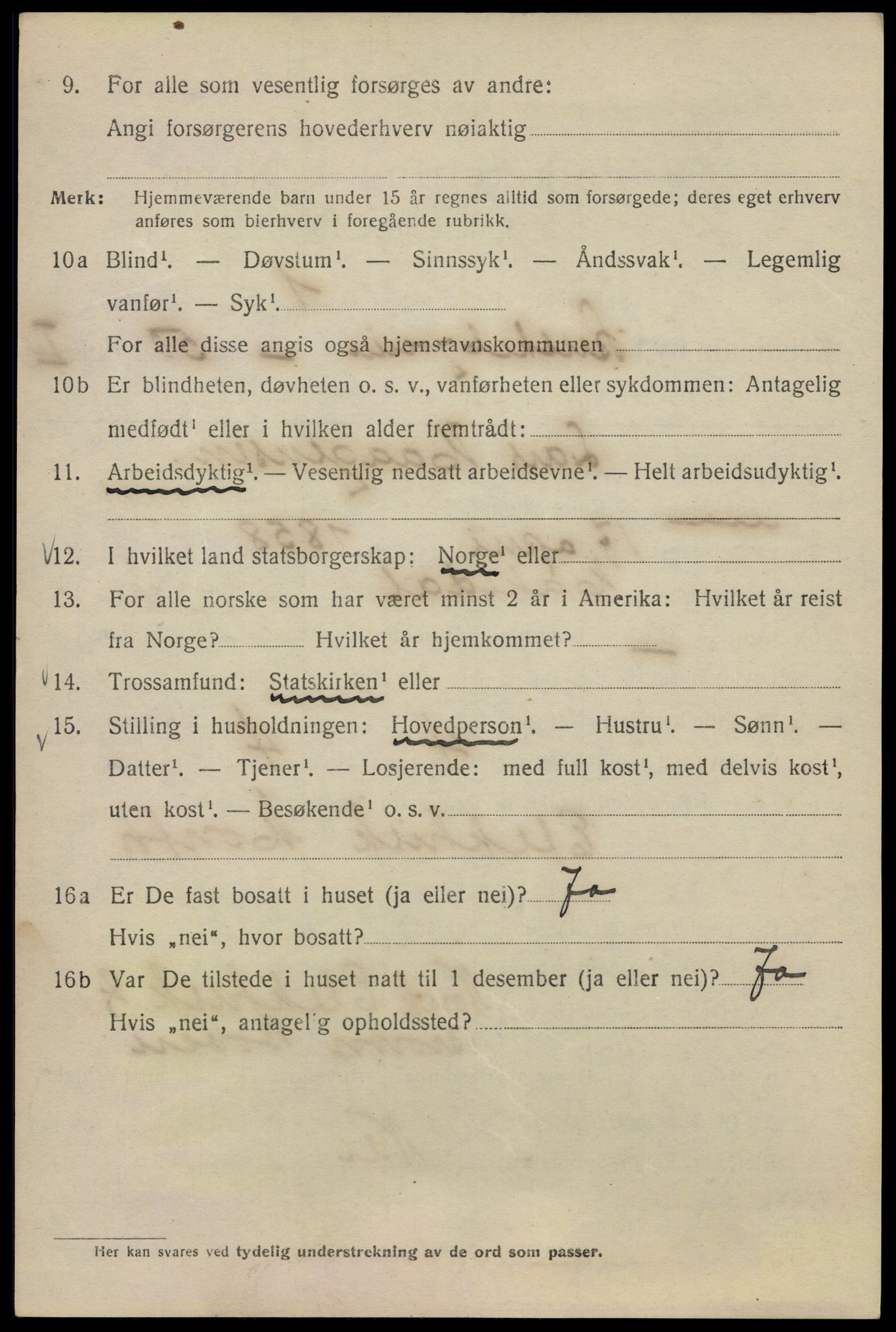 SAO, 1920 census for Kristiania, 1920, p. 173828