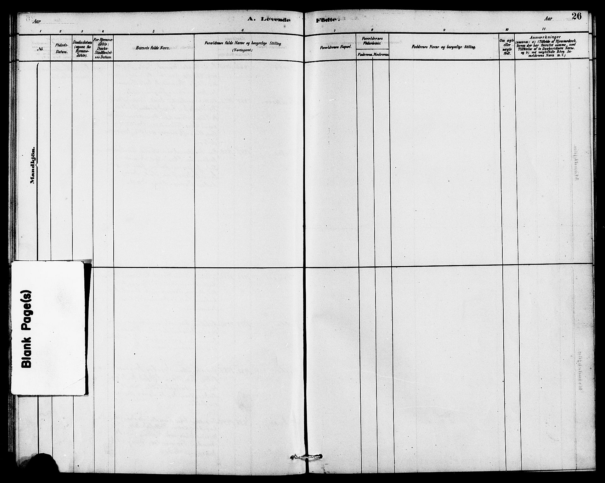 Rennesøy sokneprestkontor, AV/SAST-A -101827/H/Ha/Haa/L0007: Parish register (official) no. A 7, 1878-1884, p. 26