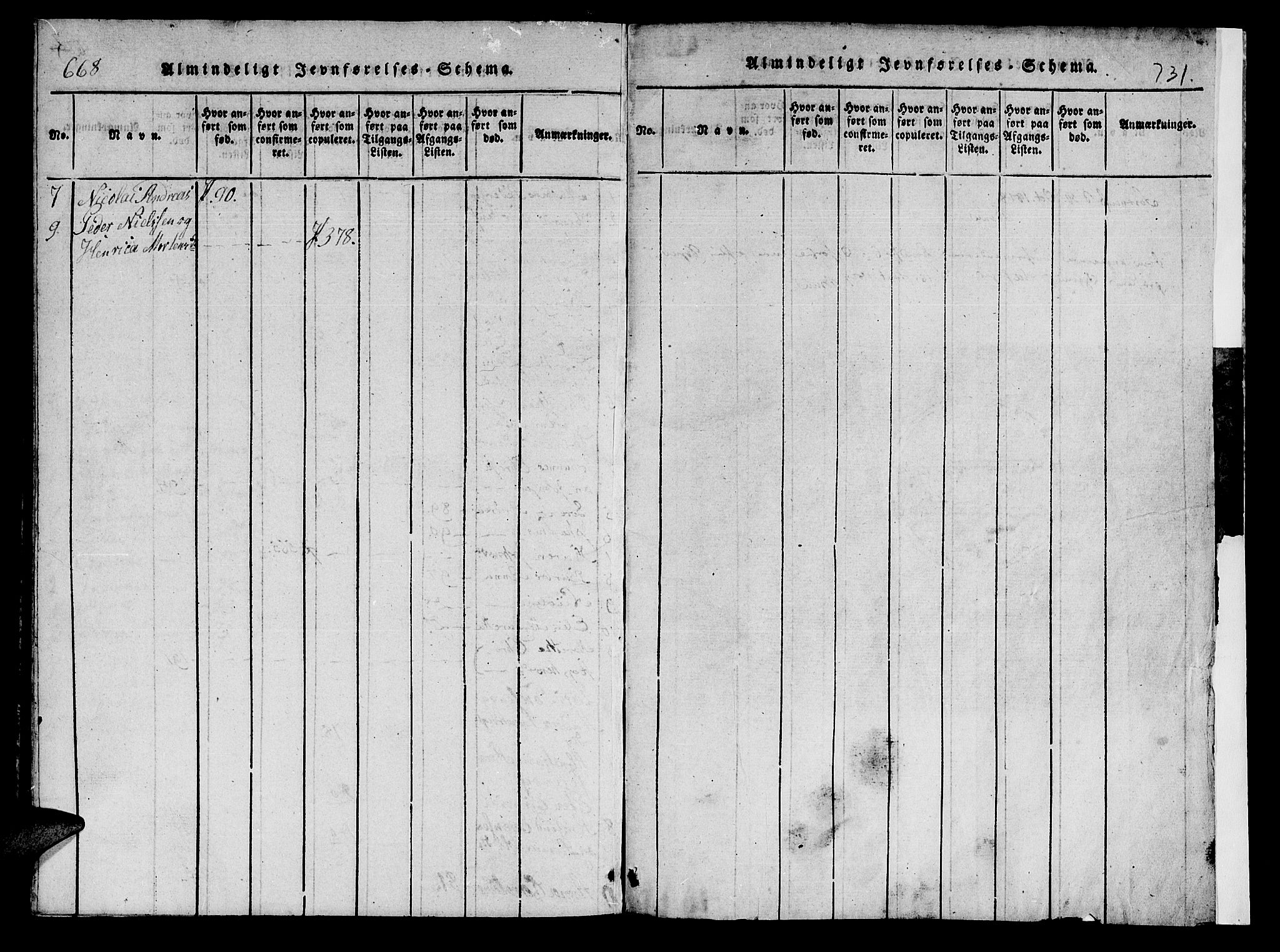 Ministerialprotokoller, klokkerbøker og fødselsregistre - Nord-Trøndelag, SAT/A-1458/742/L0411: Parish register (copy) no. 742C02, 1817-1825, p. 668-731