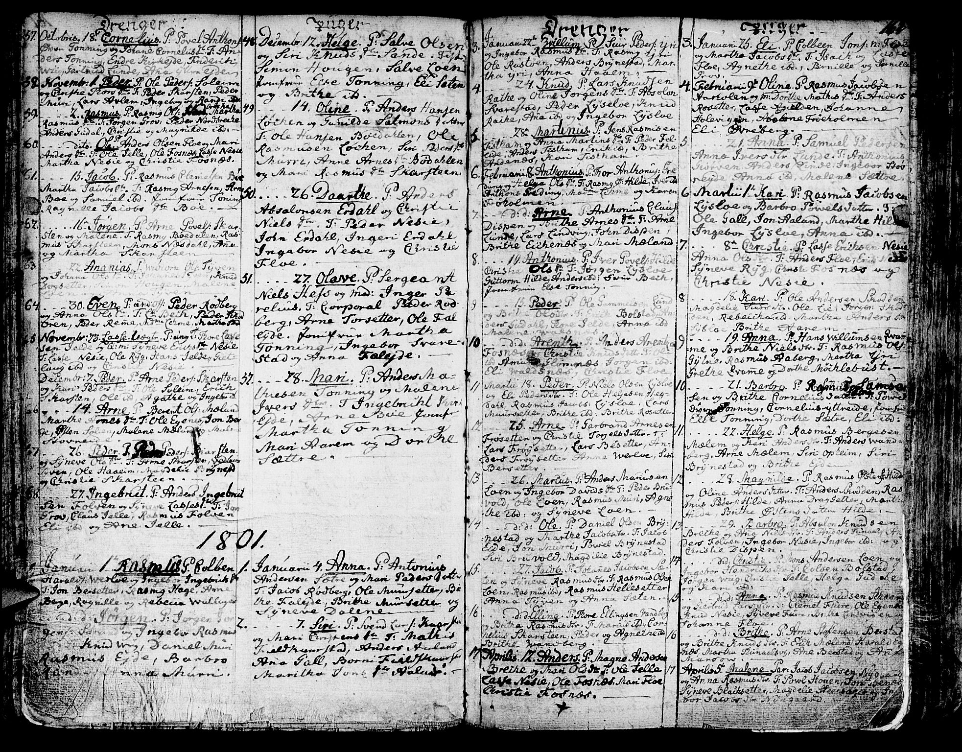 Innvik sokneprestembete, SAB/A-80501: Parish register (official) no. A 1, 1750-1816, p. 162