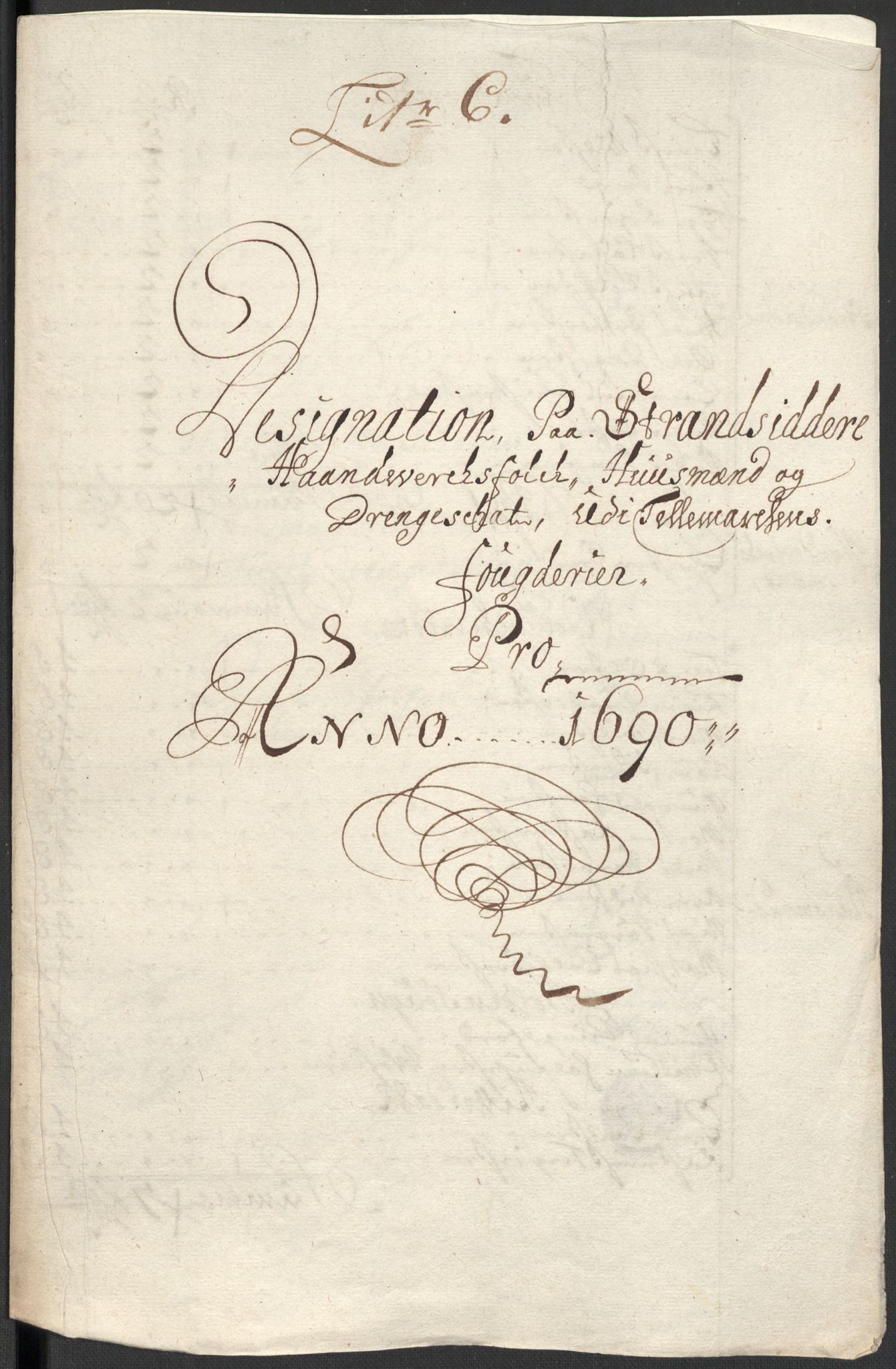 Rentekammeret inntil 1814, Reviderte regnskaper, Fogderegnskap, RA/EA-4092/R35/L2089: Fogderegnskap Øvre og Nedre Telemark, 1690-1692, p. 62