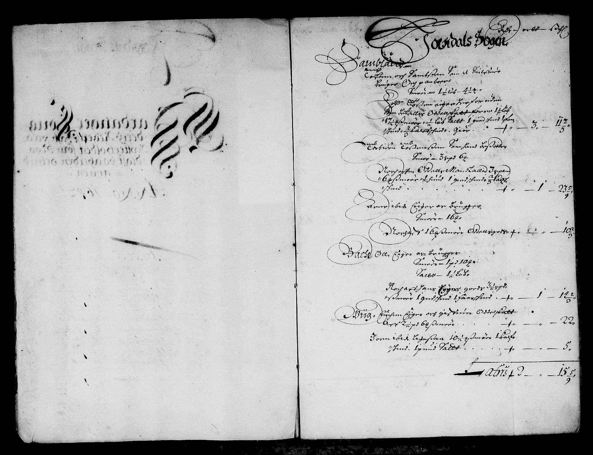 Rentekammeret inntil 1814, Reviderte regnskaper, Stiftamtstueregnskaper, Bergen stiftamt, RA/EA-6043/R/Rc/L0064: Bergen stiftamt, 1682