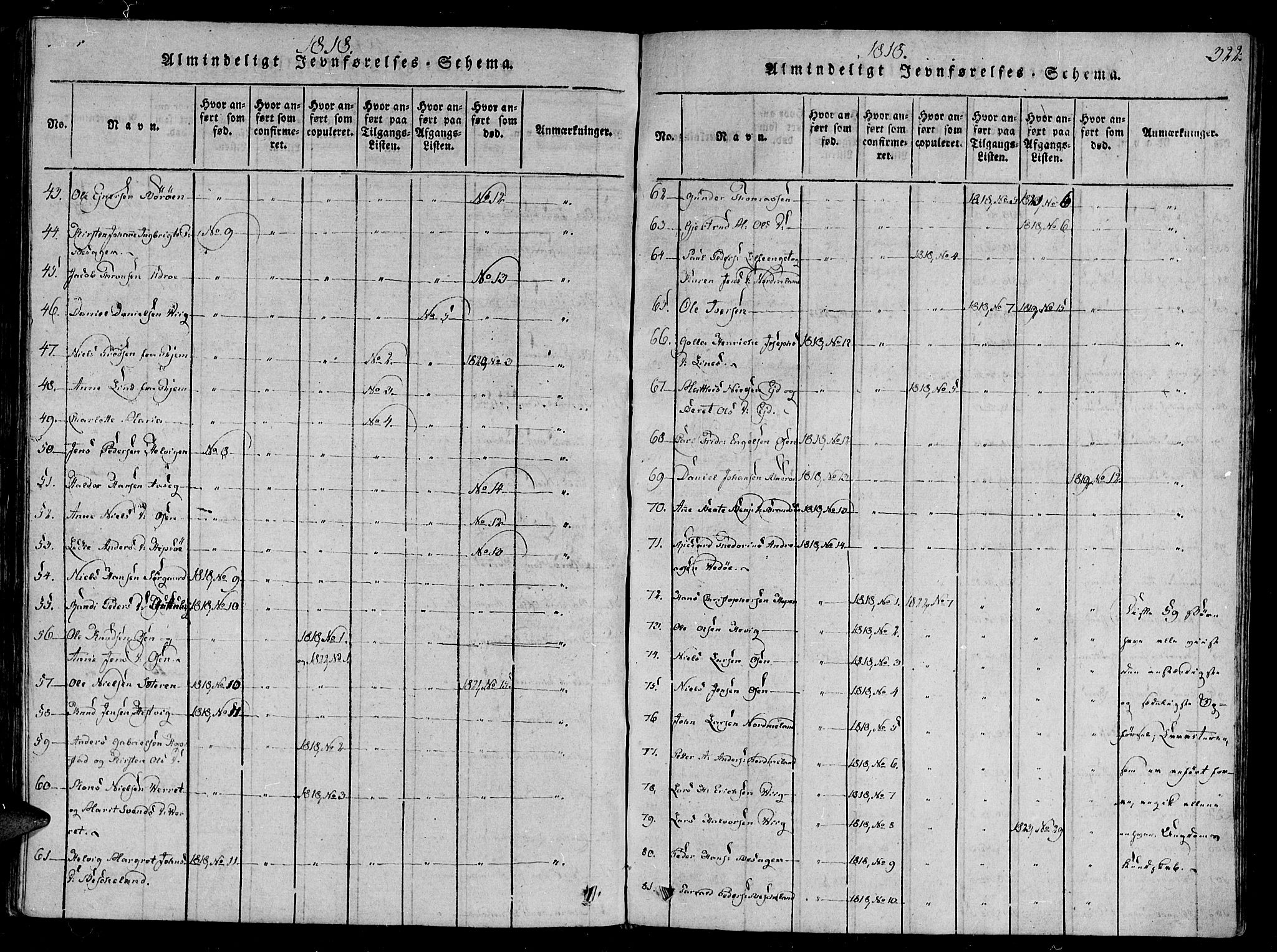 Ministerialprotokoller, klokkerbøker og fødselsregistre - Sør-Trøndelag, AV/SAT-A-1456/657/L0702: Parish register (official) no. 657A03, 1818-1831, p. 322