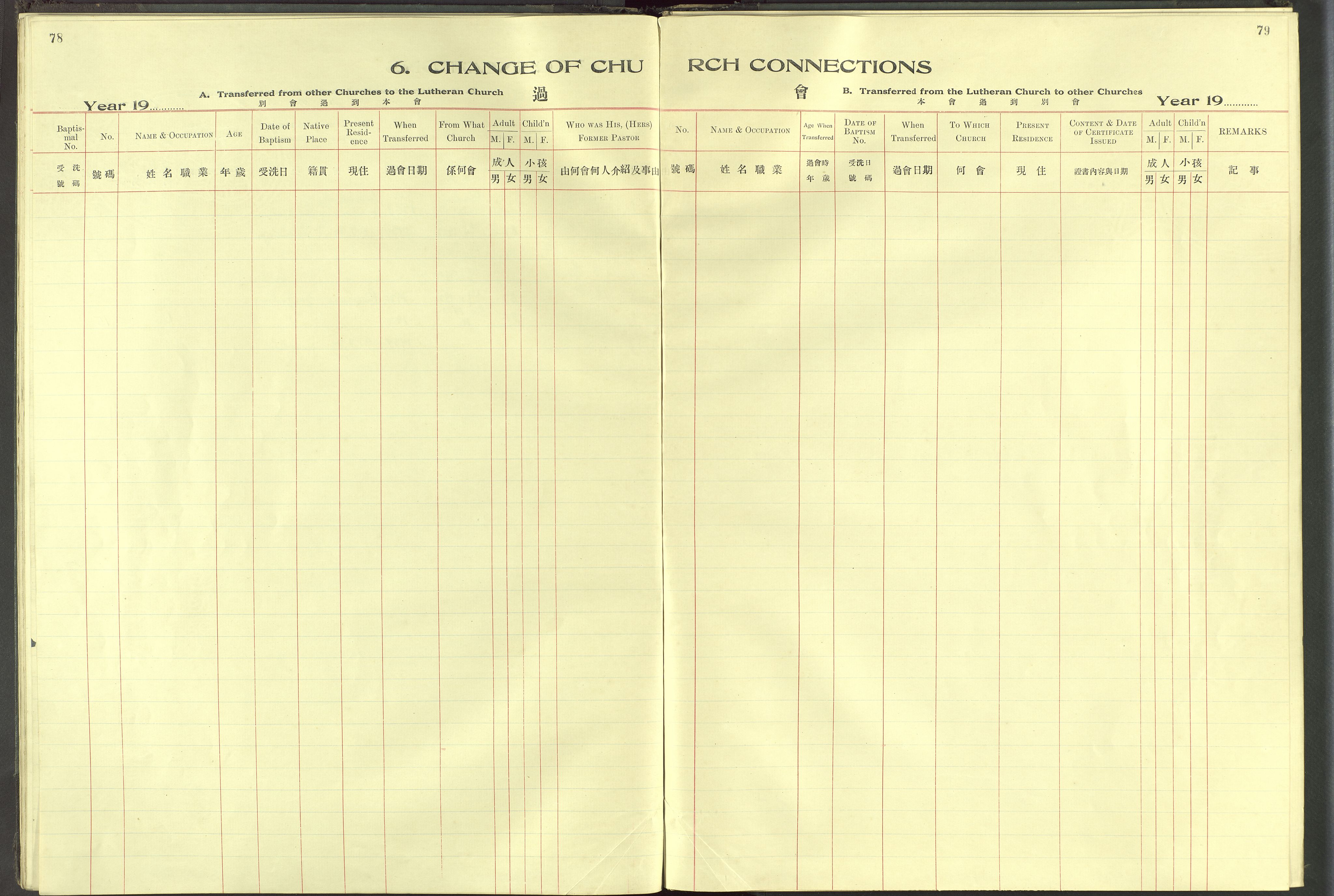 Det Norske Misjonsselskap - utland - Kina (Hunan), VID/MA-A-1065/Dm/L0097: Parish register (official) no. 135, 1917-1948, p. 78-79