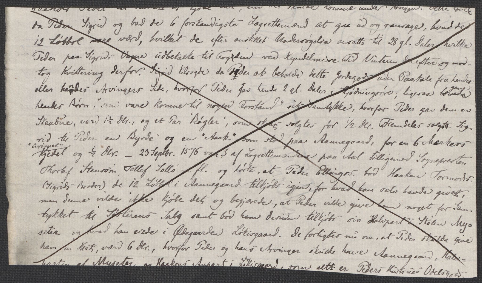 Riksarkivets diplomsamling, AV/RA-EA-5965/F02/L0091: Dokumenter, 1589-1590, p. 37