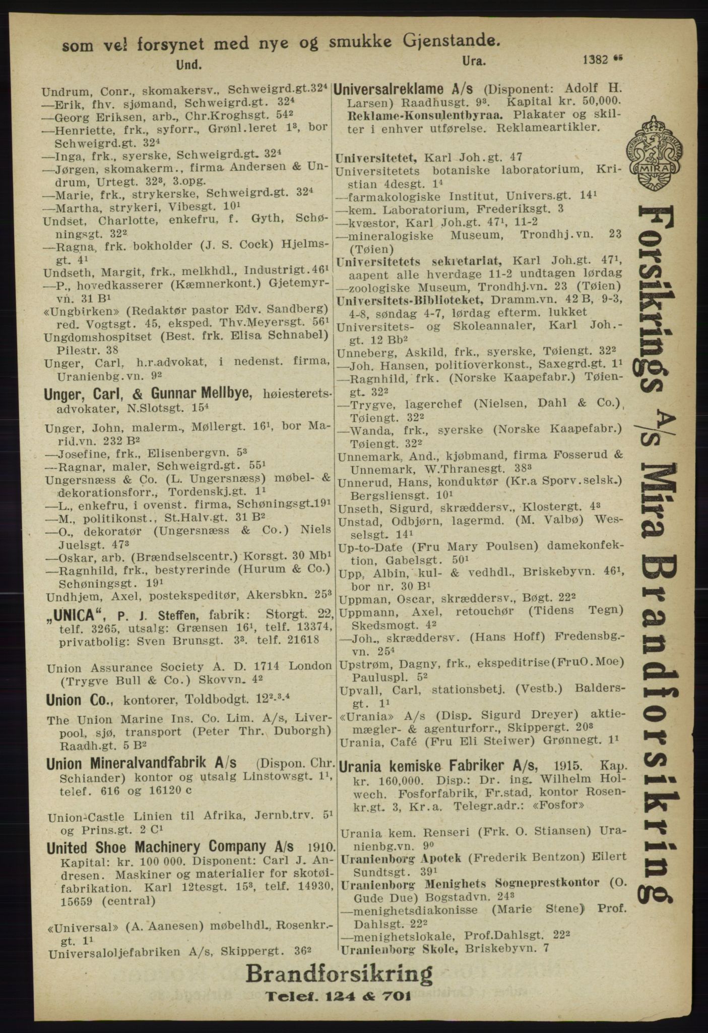 Kristiania/Oslo adressebok, PUBL/-, 1918, p. 1472