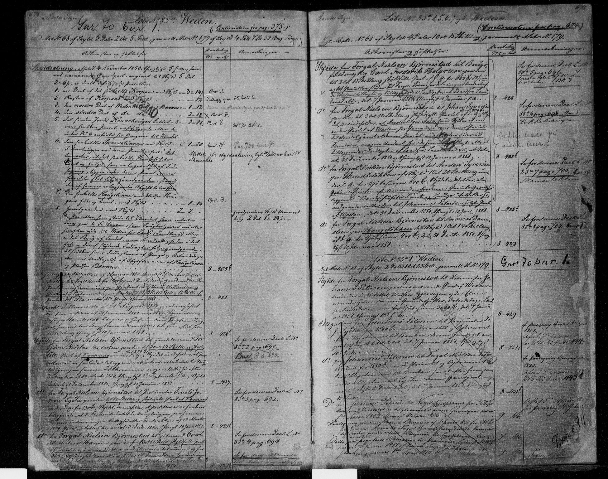 Idd og Marker sorenskriveri, AV/SAO-A-10283/G/Ga/Gac/L0004b: Mortgage register no. II 4b, 1848-1953, p. 674-675