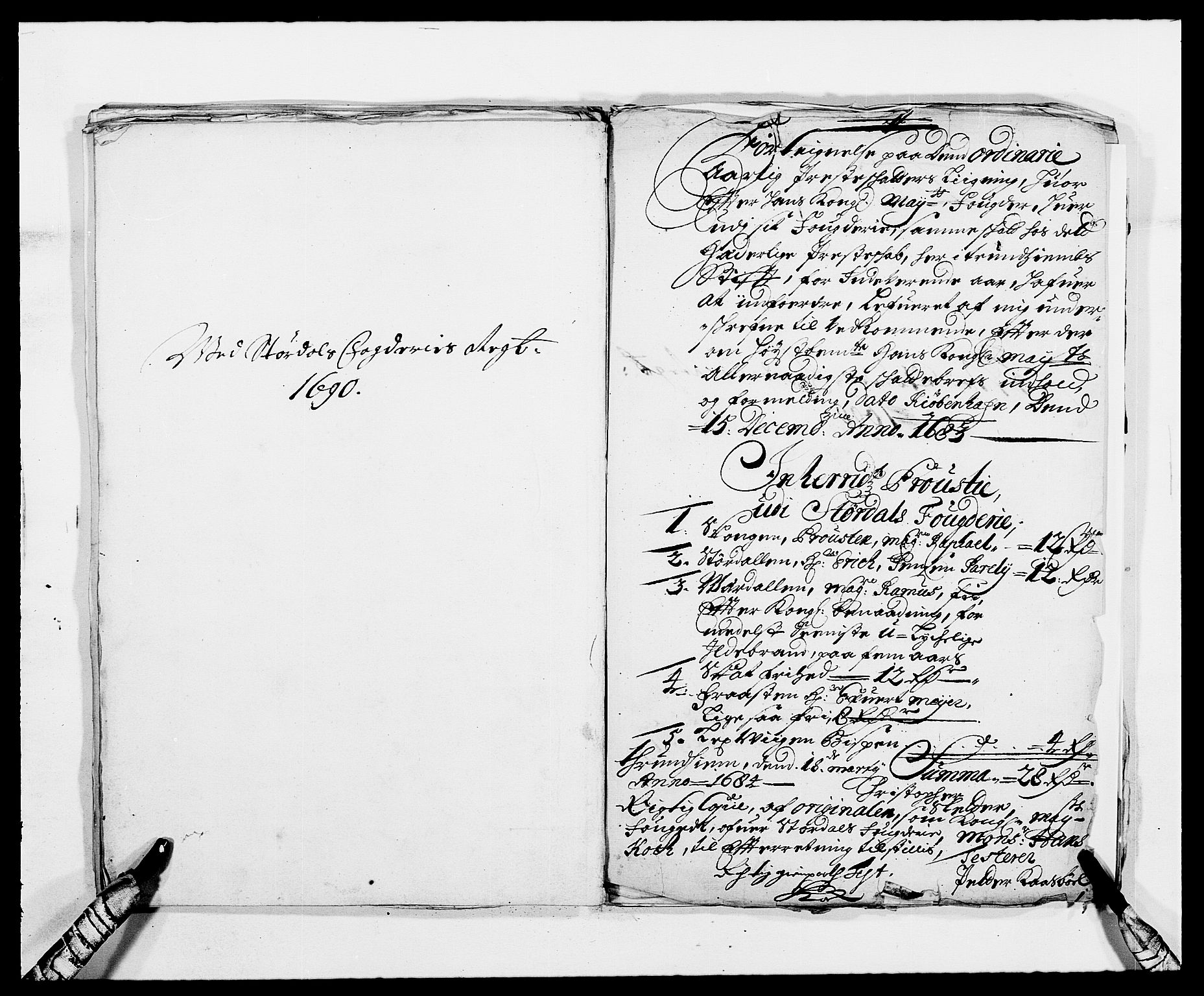 Rentekammeret inntil 1814, Reviderte regnskaper, Fogderegnskap, RA/EA-4092/R62/L4184: Fogderegnskap Stjørdal og Verdal, 1690-1691, p. 178